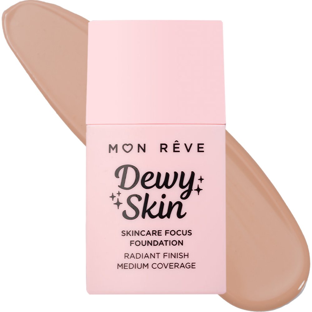 Mon Reve Mon Reve Dewy Skin Foundation Μεσαίας Κάλυψης για Λαμπερό Τελείωμα 30ml - 31C