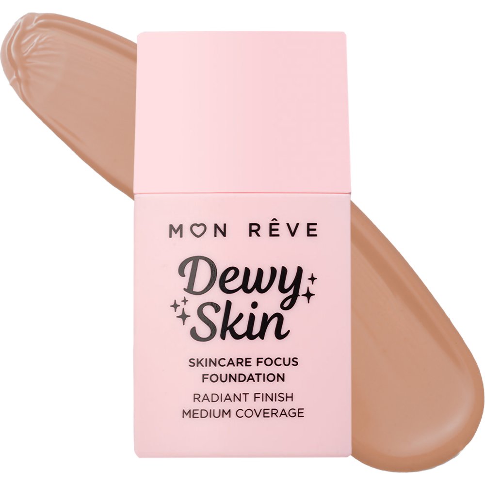 Mon Reve Mon Reve Dewy Skin Foundation Μεσαίας Κάλυψης για Λαμπερό Τελείωμα 30ml - 51C