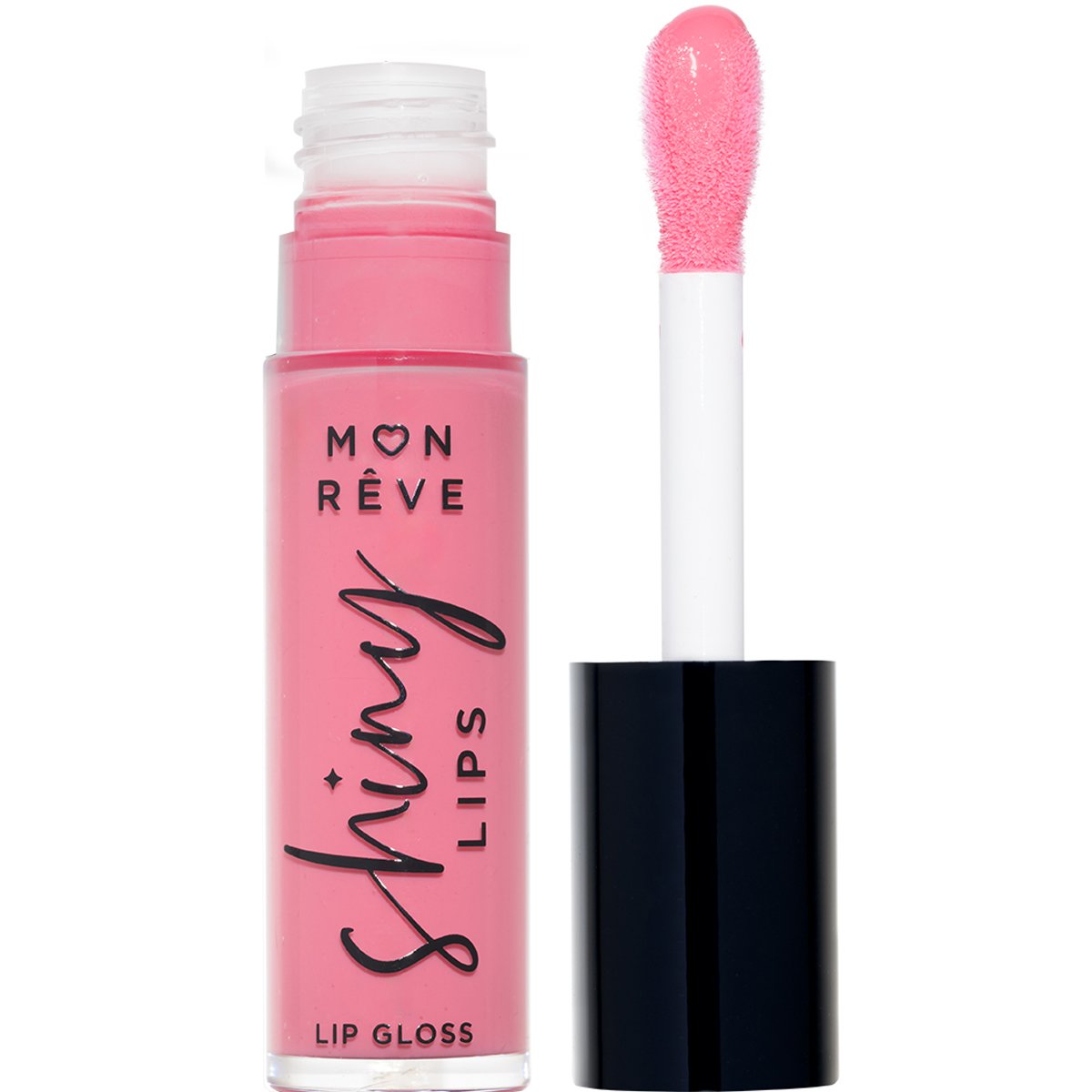 Mon Reve Shiny Lips Ενυδατικό, Ultra-Shiny Lip Gloss Μεγάλης Διάρκειας σε Nude Απόχρωση για Λεία Φυσική Λάμψη 8ml - 03 Nude