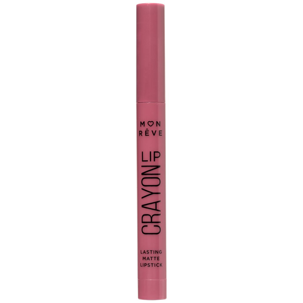 Mon Reve Lip Crayon Lasting Matte Lipstick Μακράς Διάρκειας Κραγιόν σε Μορφή Στυλό για Βελούδινο Μάτ Αποτέλεσμα 25g - 04 Rose
