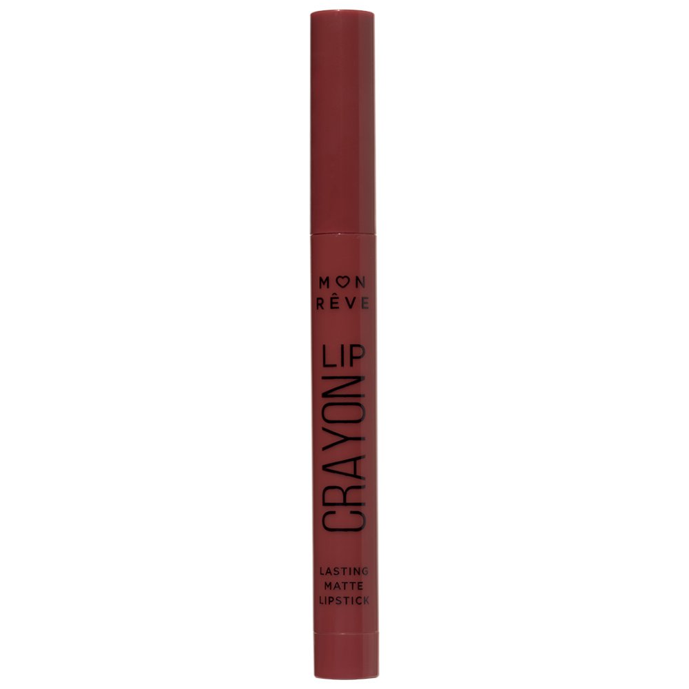 Mon Reve Lip Crayon Lasting Matte Lipstick Μακράς Διάρκειας Κραγιόν σε Μορφή Στυλό για Βελούδινο Μάτ Αποτέλεσμα25g - 08 Terra