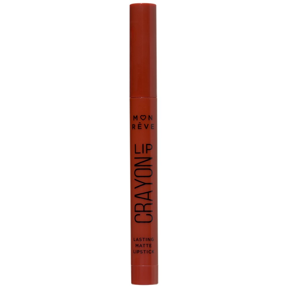 Mon Reve Lip Crayon Lasting Matte Lipstick Μακράς Διάρκειας Κραγιόν σε Μορφή Στυλό για Βελούδινο Μάτ Αποτέλεσμα 25g - 11 Rosewood