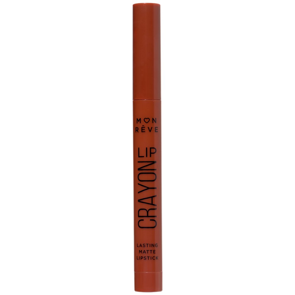 Mon Reve Lip Crayon Lasting Matte Lipstick Μακράς Διάρκειας Κραγιόν σε Μορφή Στυλό για Βελούδινο Μάτ Αποτέλεσμα 25g - 15 Choco