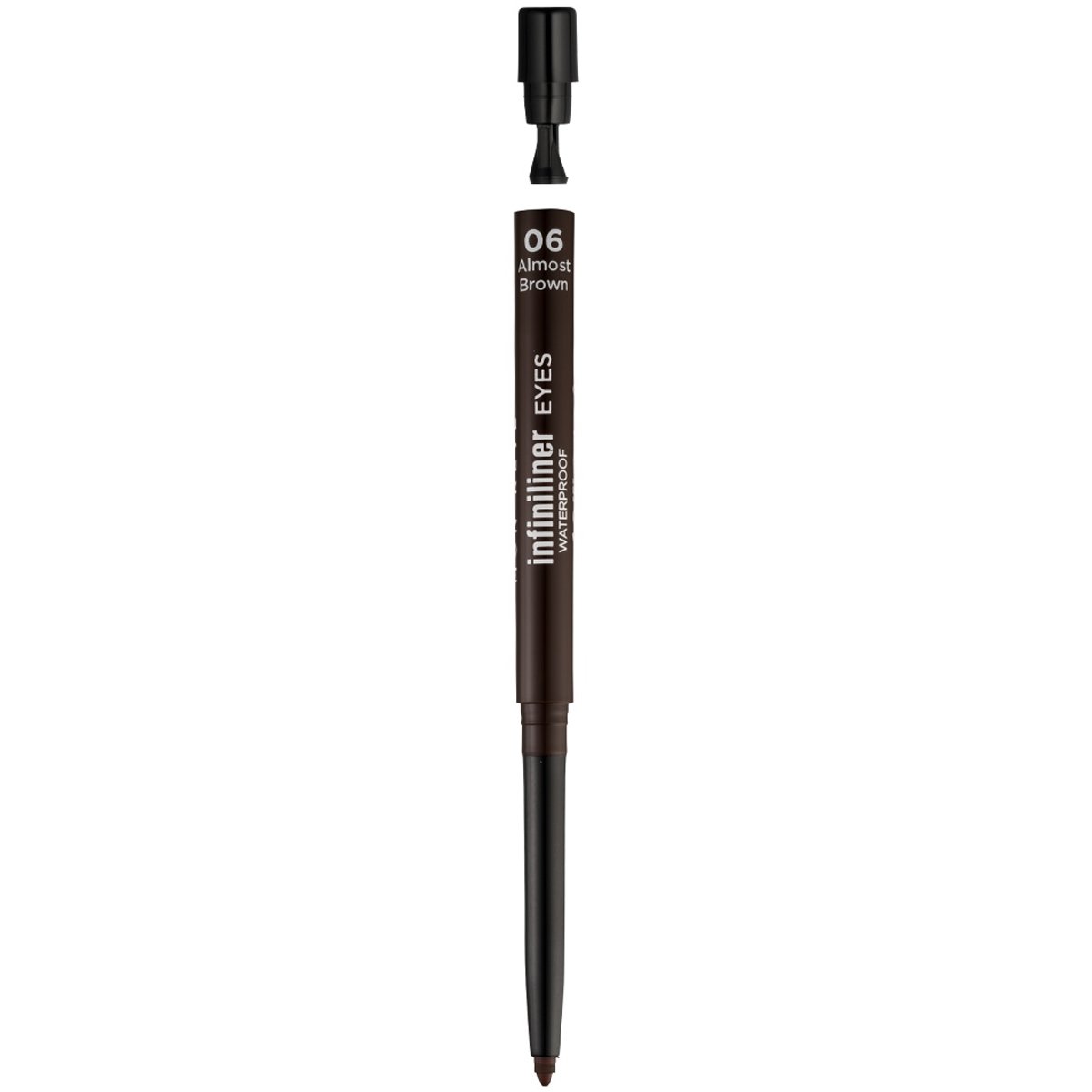 Mon Reve Infiniliner Eyes Waterproof Eye Gel Pencil Αδιάβροχο Μαλακό Κρεμώδες Μολύβι Ματιών Μακράς Διάρκειας 0.3g - 06 Almost Brown