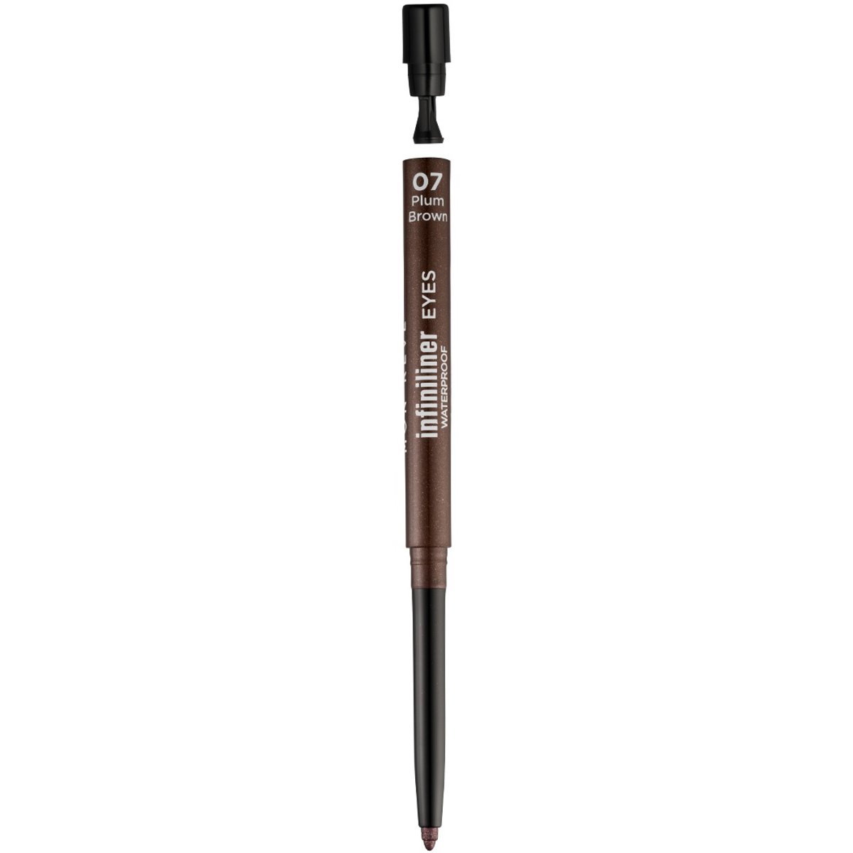 Mon Reve Infiniliner Eyes Waterproof Eye Gel Pencil Αδιάβροχο Μαλακό Κρεμώδες Μολύβι Ματιών Μακράς Διάρκειας 0.3g - 07 Plum Brown