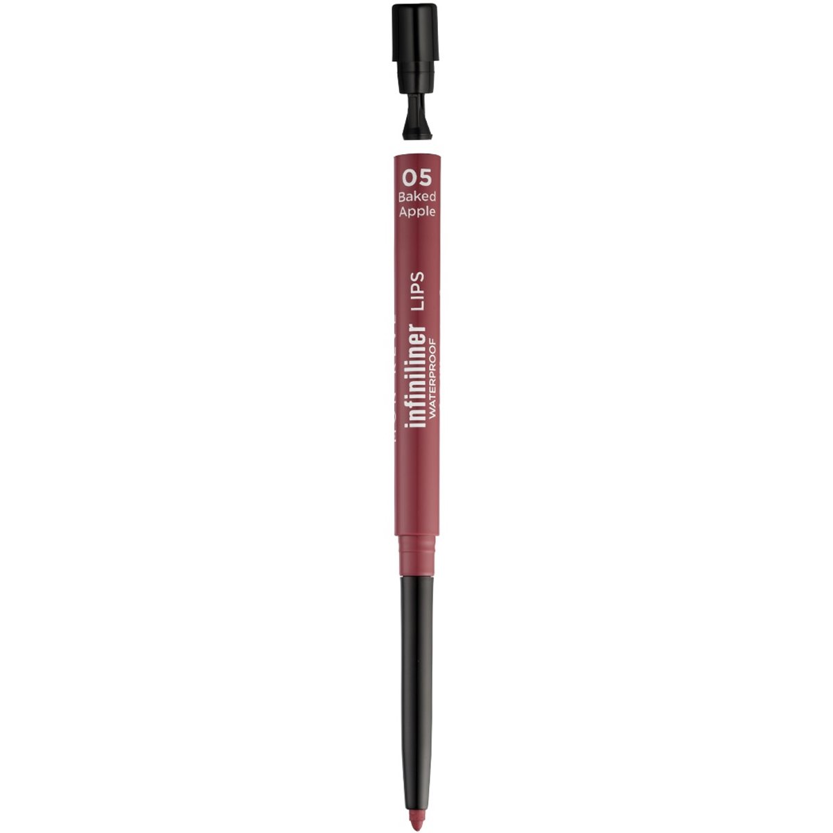 Mon Reve Mon Reve Infiniliner Lips Waterproof Gel Lip Pencil Αδιάβροχο Μαλακό Κρεμώδες Μολύβι Χειλιών Μακράς Διάρκειας 0.3g - 05 Baked Apple