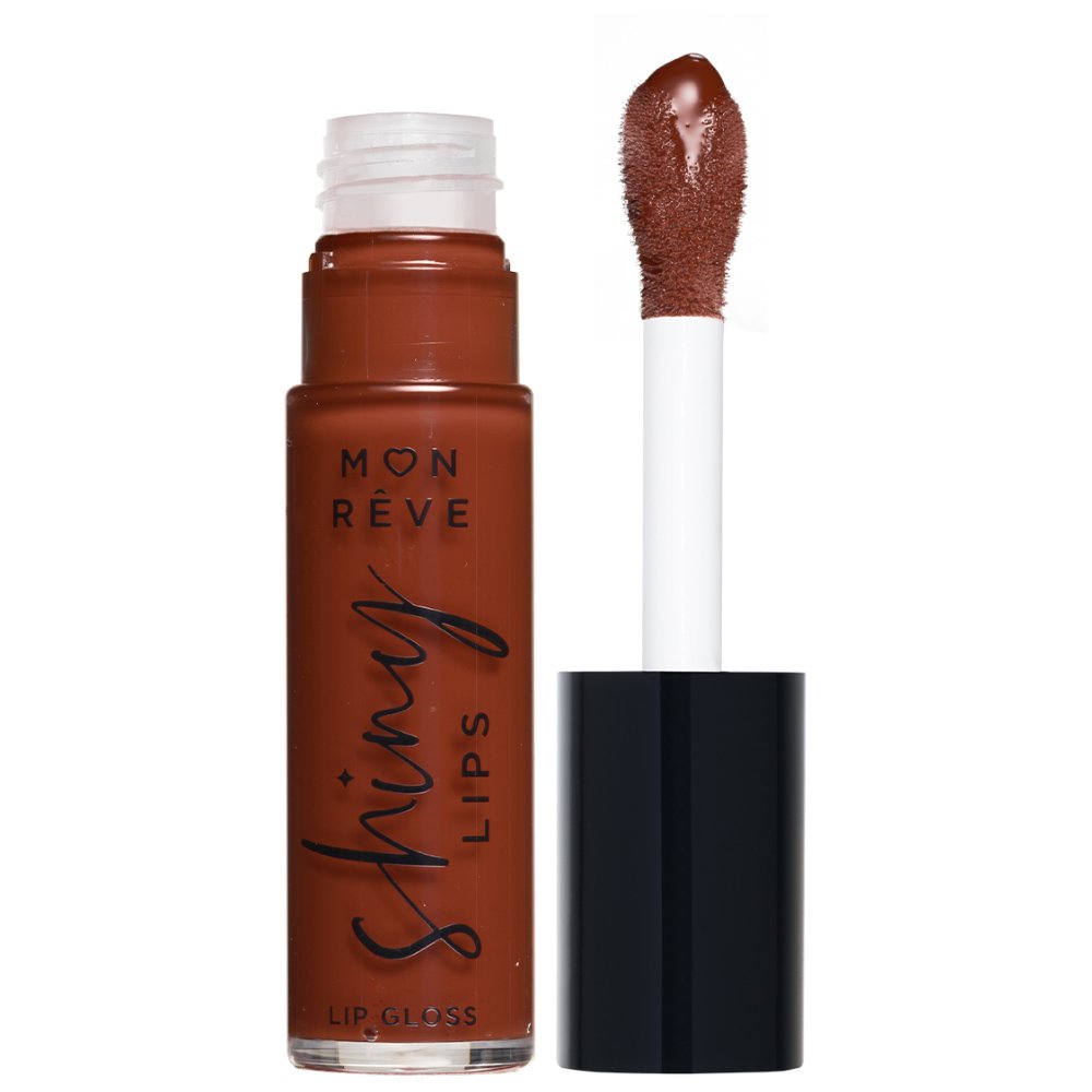 Mon Reve Shiny Lips Ενυδατικό, Ultra-Shiny Lip Gloss Μεγάλης Διάρκειας 8ml - 14 Salted Caramel