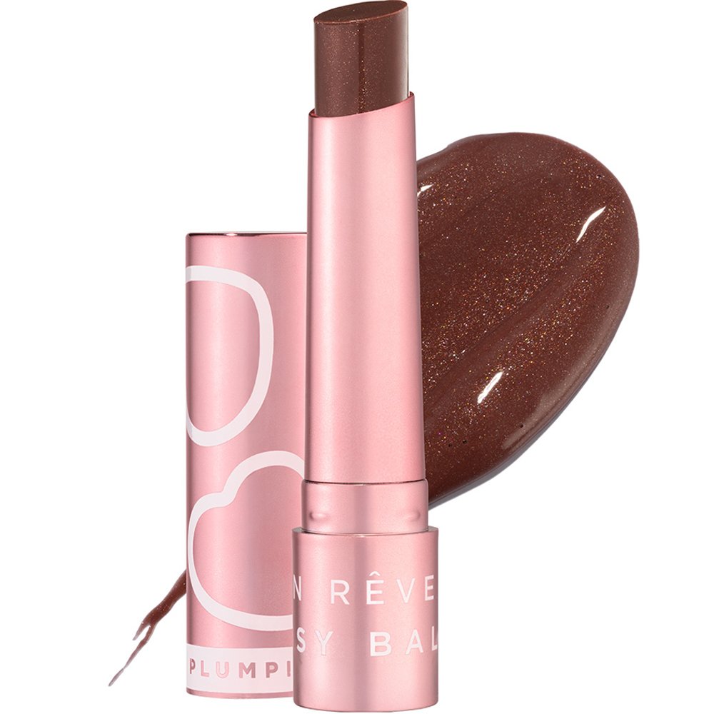 Mon Reve All In One Hero Plumping Glossy Lip Balm Πλούσιο Βάλσαμο Χειλιών για Λάμψη, Ενυδάτωση & Έντονο Εφέ Όγκου με Glitter 2g - 205 Whisper