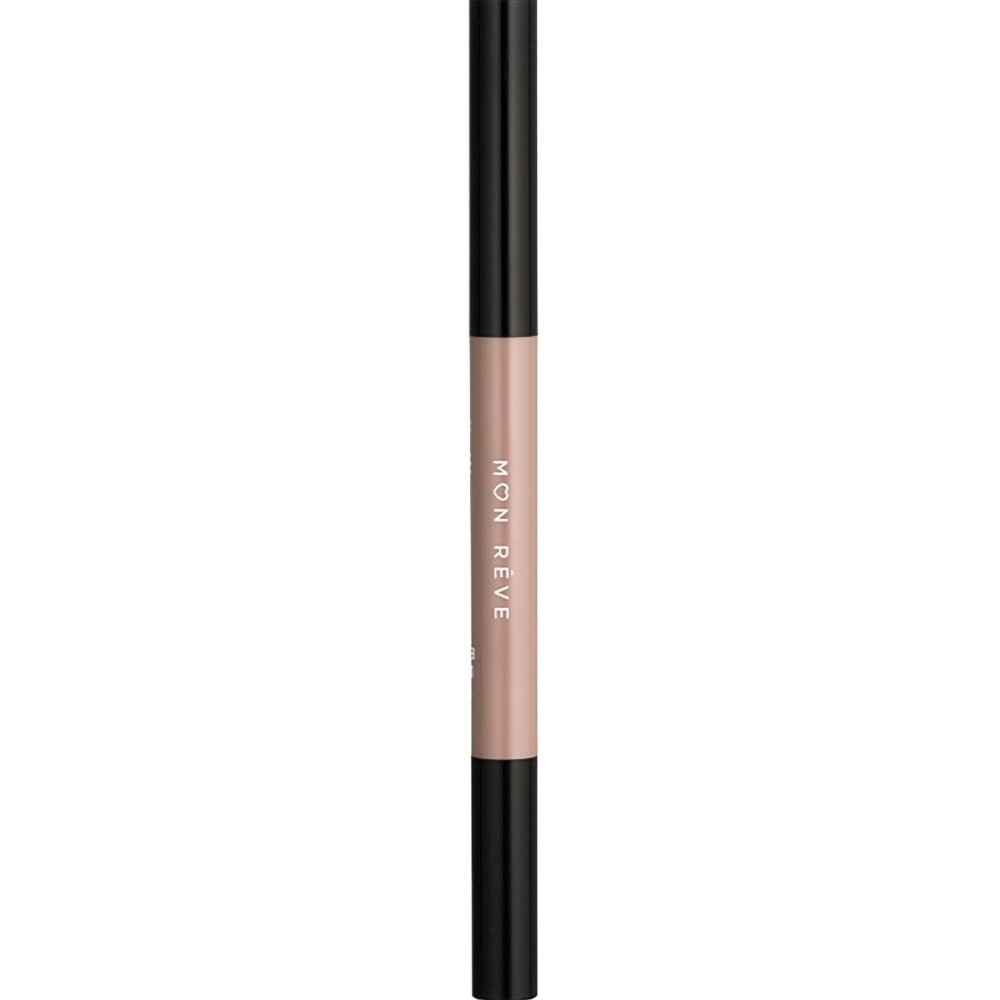 Mon Reve Mon Reve Infiniliner Brows Waterproof Αδιάβροχο Μολύβι Φρυδιών Μεγάλης Διάρκειας για Φυσικό Τελείωμα με Υφή Πούδρας 0,3g - 01 Light Blond