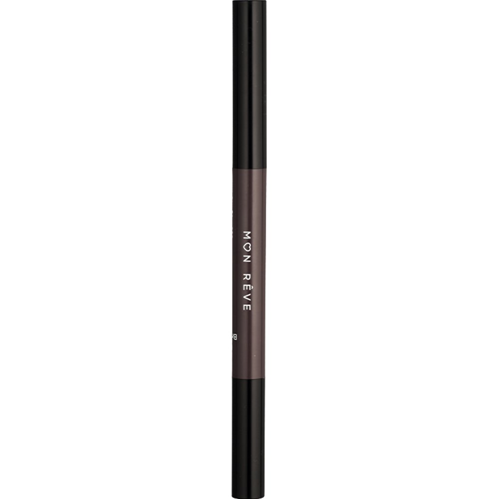 Mon Reve Mon Reve Infiniliner Brows Waterproof Αδιάβροχο Μολύβι Φρυδιών Μεγάλης Διάρκειας για Φυσικό Τελείωμα με Υφή Πούδρας 0,3g - 03 Brunette