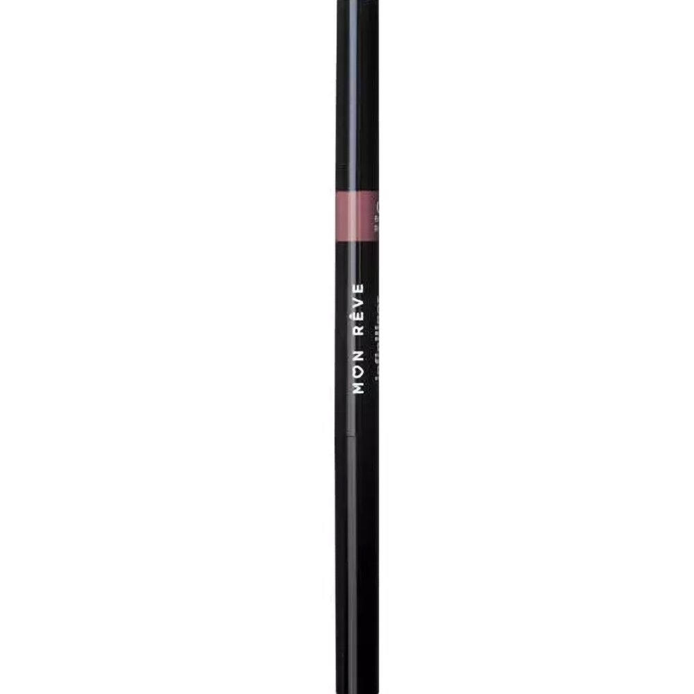 Mon Reve Mon Reve Infiniliner Brows Waterproof Αδιάβροχο Μολύβι Φρυδιών Μεγάλης Διάρκειας για Φυσικό Τελείωμα με Υφή Πούδρας 0,3g - 04 Brown Rouge