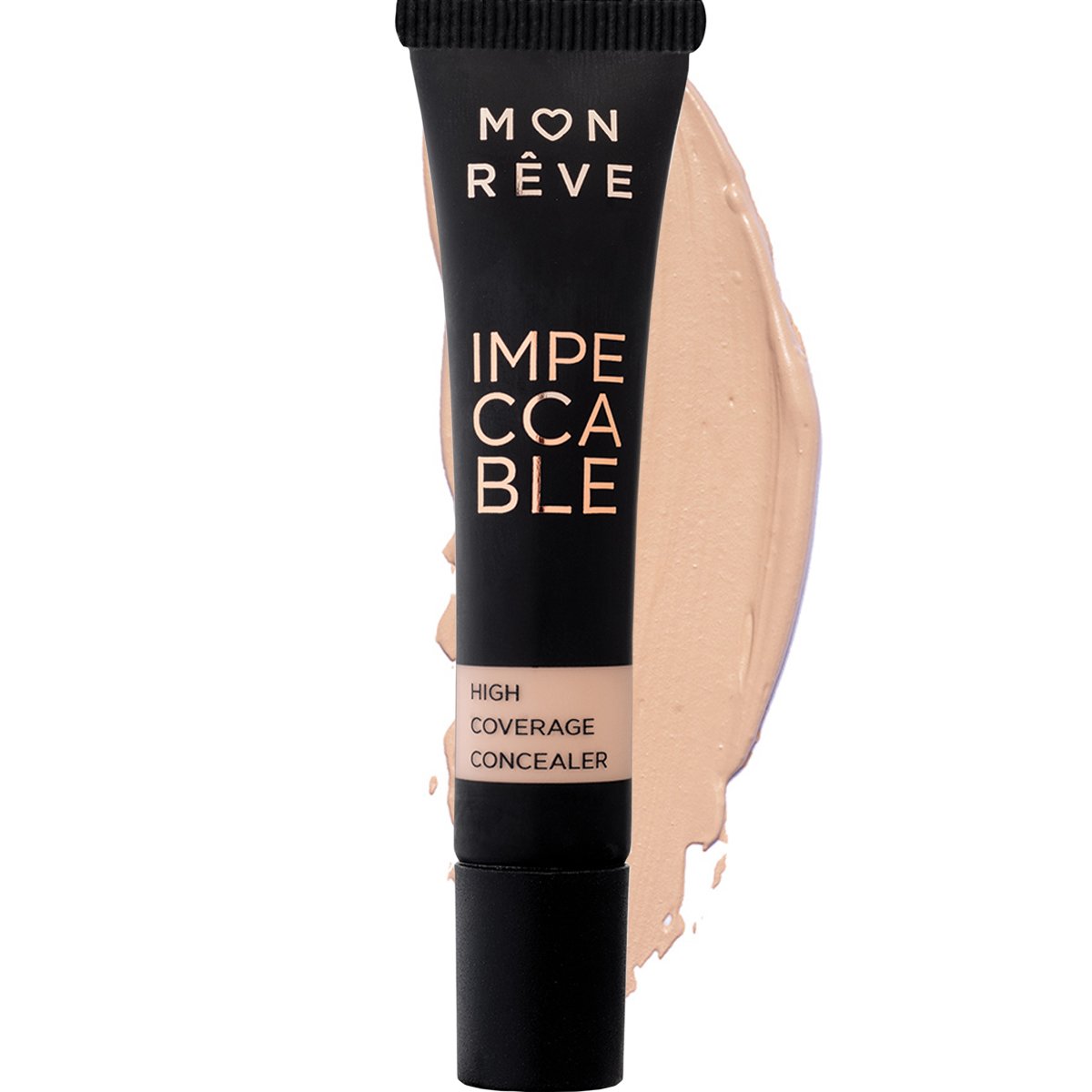Mon Reve Impeccable High Coverage Concealer Υγρό Κονσίλερ Υψηλής Κάλυψης με Ματ Τελείωμα 8ml - No 103