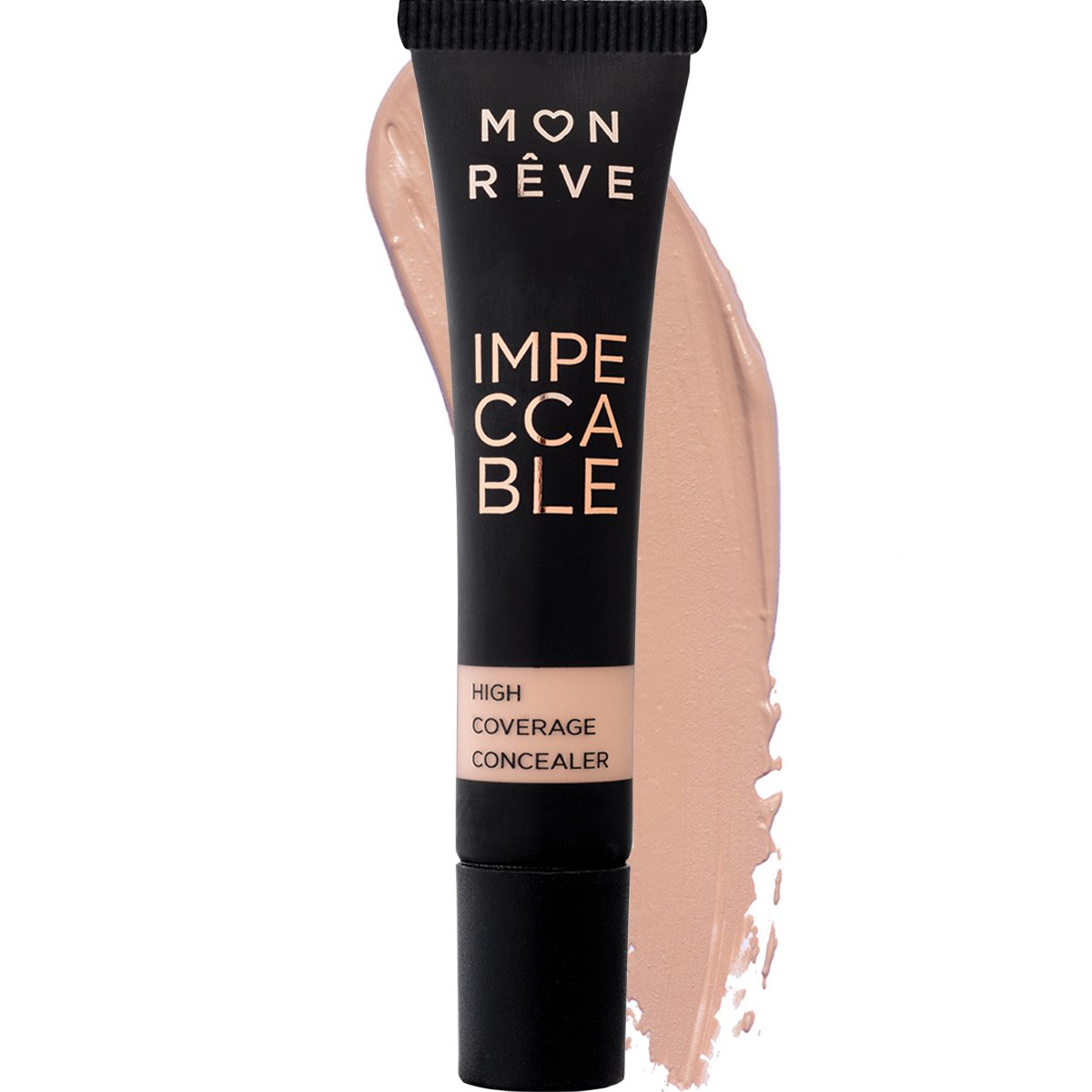 Mon Reve Mon Reve Impeccable High Coverage Concealer Υγρό Κονσίλερ Υψηλής Κάλυψης με Ματ Τελείωμα 8ml - No 105