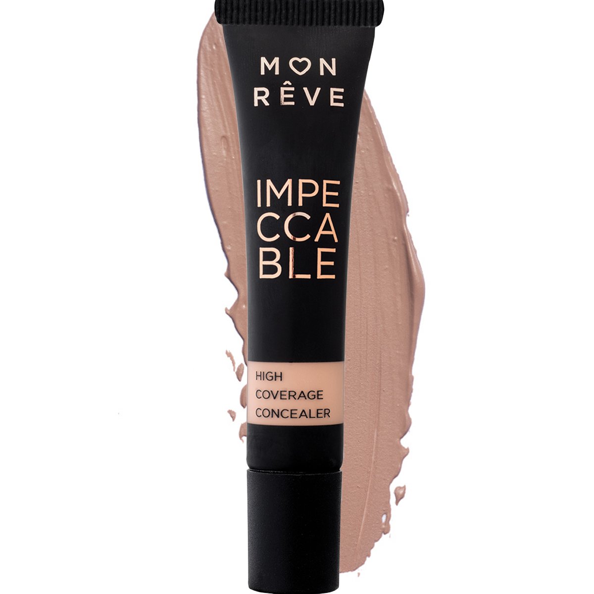Mon Reve Impeccable High Coverage Concealer Υγρό Κονσίλερ Υψηλής Κάλυψης με Ματ Τελείωμα 8ml - No 108