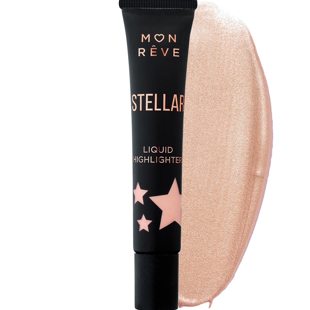 Mon Reve Stellar Highlighter Υγρό Highlighter για Άμεση Λάμψη & Φωτεινότητα με Ιριδίζουσες Μικροπέρλες 18ml - No 04