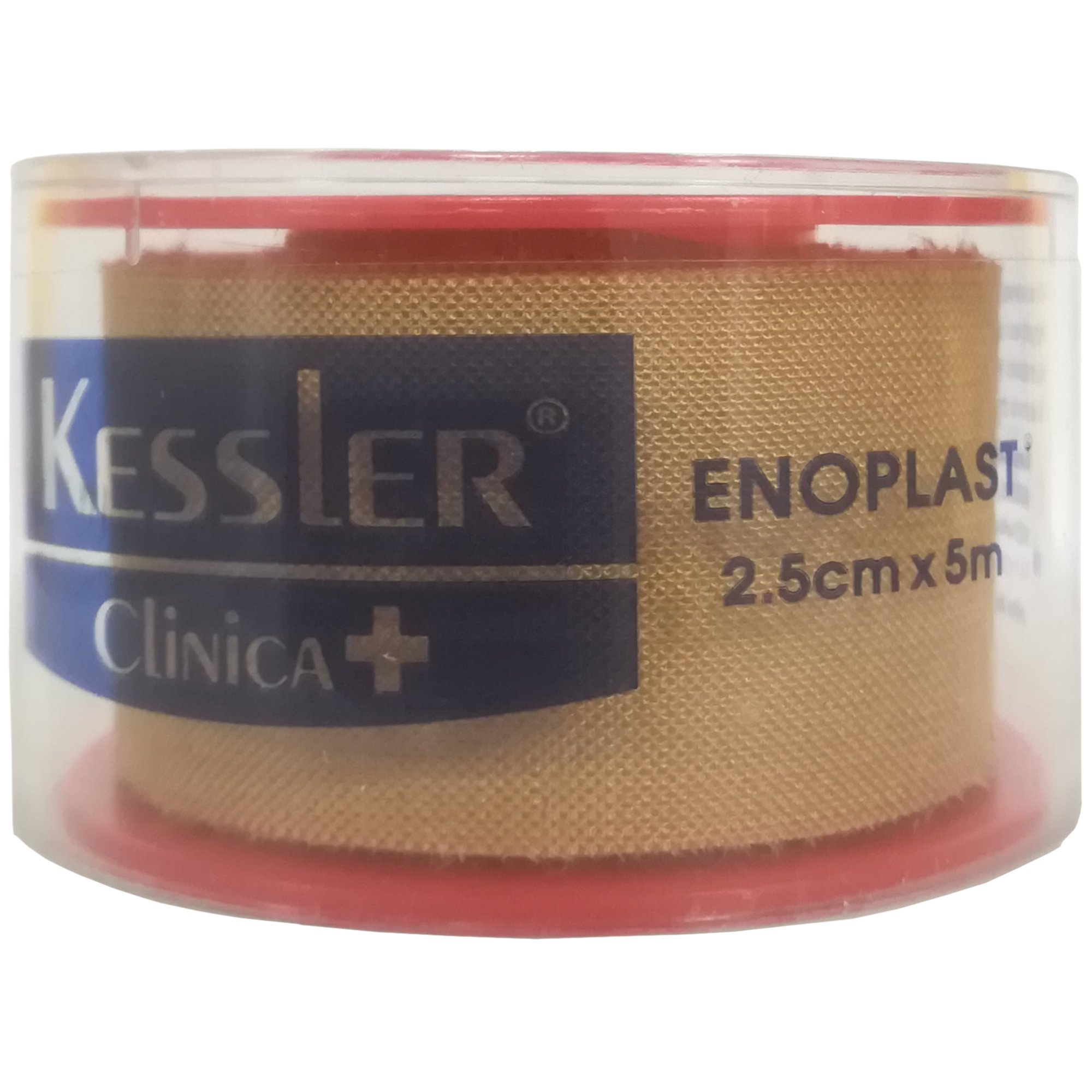 Kessler Enoplast 2.5cm x 5m Αυτοκόλλητη Ταινία για Ισχυρή & Αξιόπιστη Συγκόλληση των Επιθεμάτων 1 Τεμάχιο