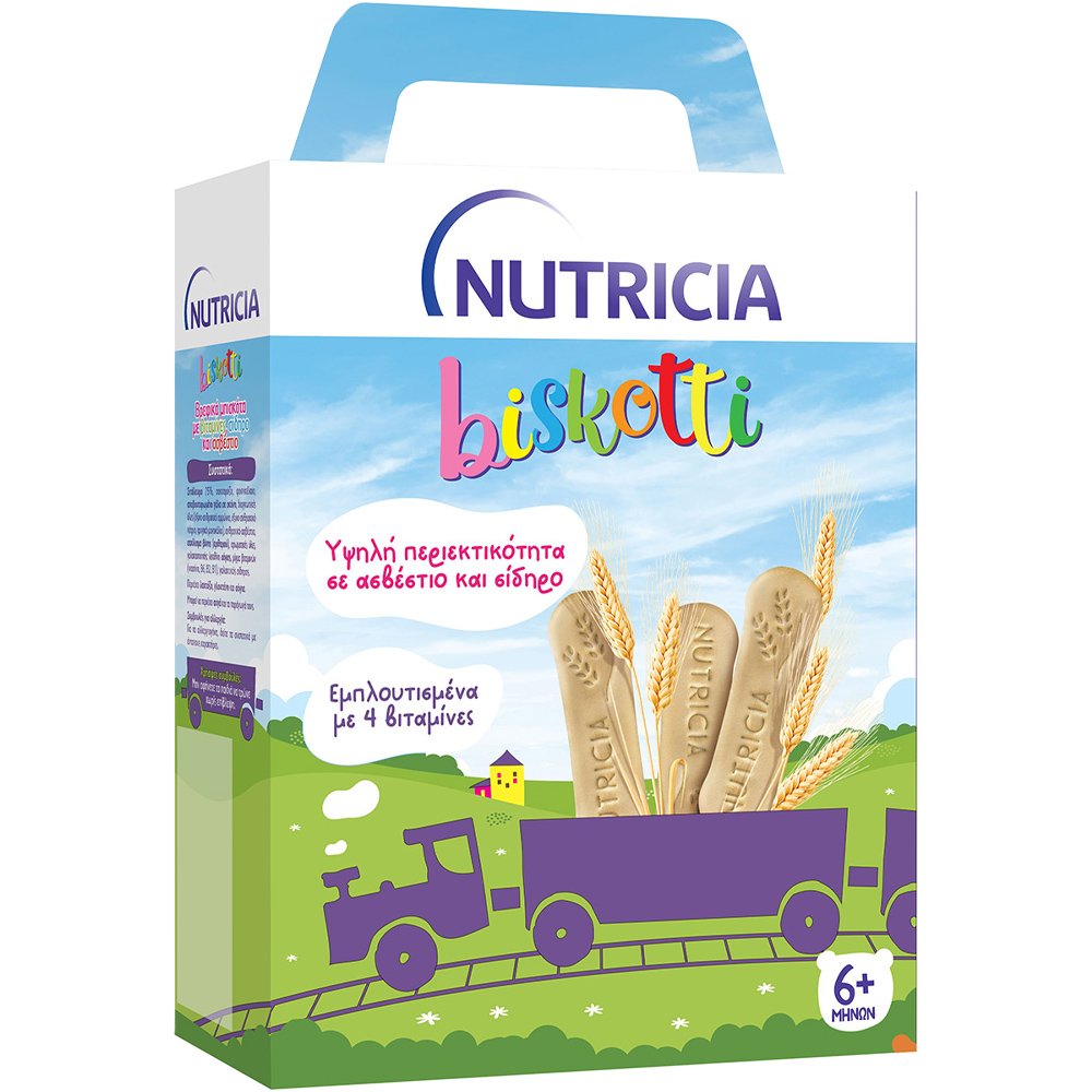 Nutricia Nutricia Biscotti Βρεφικά Μπισκότα από τον 6ο Μήνα 180gr