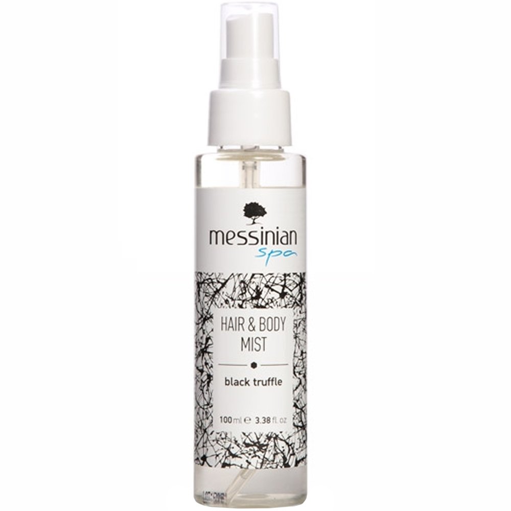 Messinian Spa Black Truffle Hair & Body Mist Ενυδατικό Mist Μαλλιών & Σώματος με Γήινο Άρωμα Μαύρης Τρούφας 100ml