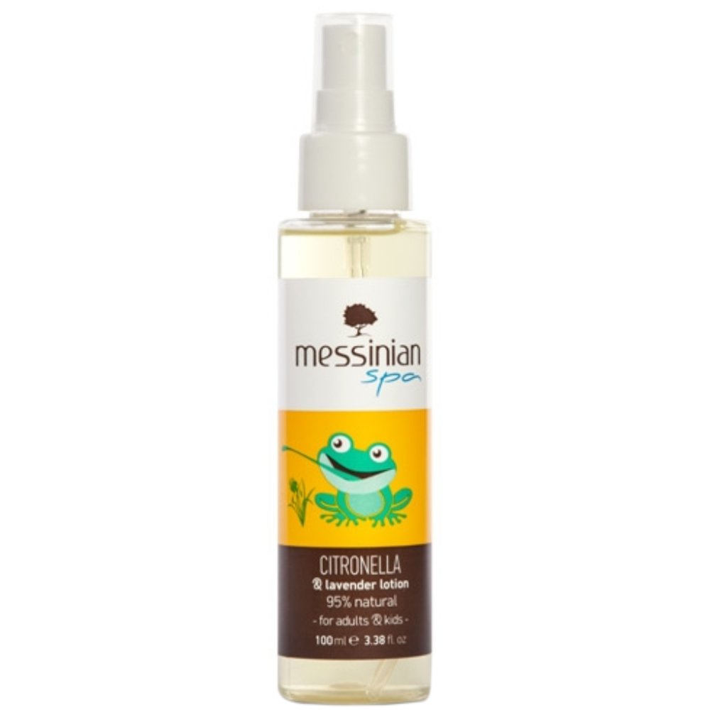 Messinian Spa Messinian Spa Citronella & Lavender Body Lotion Εντομοαπωθητική Ενυδατική Λοσιόν Σώματος με Άρωμα Σιτρονέλα & Λεβάντα για Ενήλικες & Παιδιά 100ml
