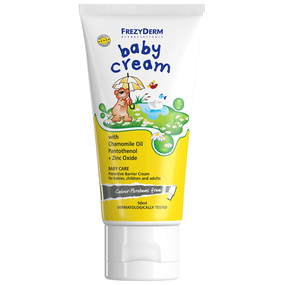 Frezyderm Frezyderm Baby Cream Απαλή, Προστατευτική, Αδιάβροχη Κρέμα για Βρέφη & Παιδιά 50ml