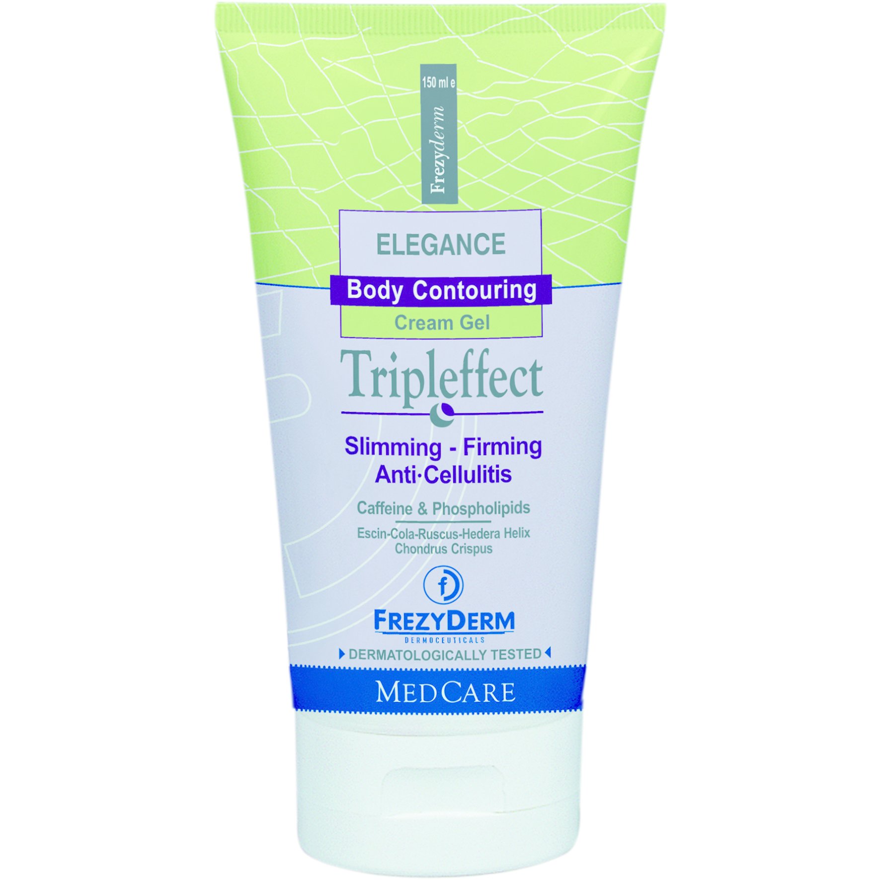 Frezyderm Tripleffect Cream Gel Αδυνατιστικό Σώματος μη Λιπαρής Υφής 150ml