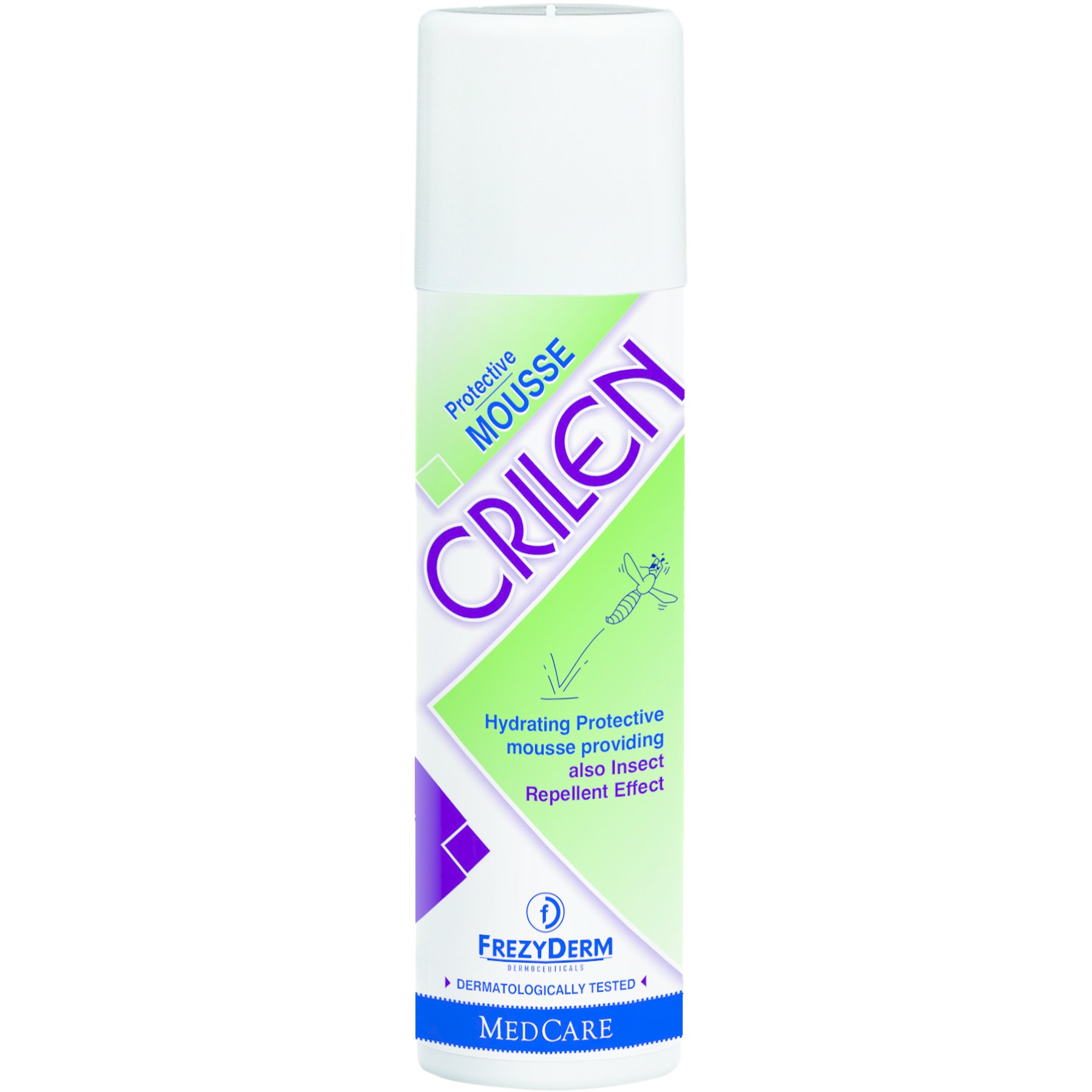 Frezyderm Crilen Mousse Ενυδατικός Εντομοαπωθητικός Αφρός 150ml
