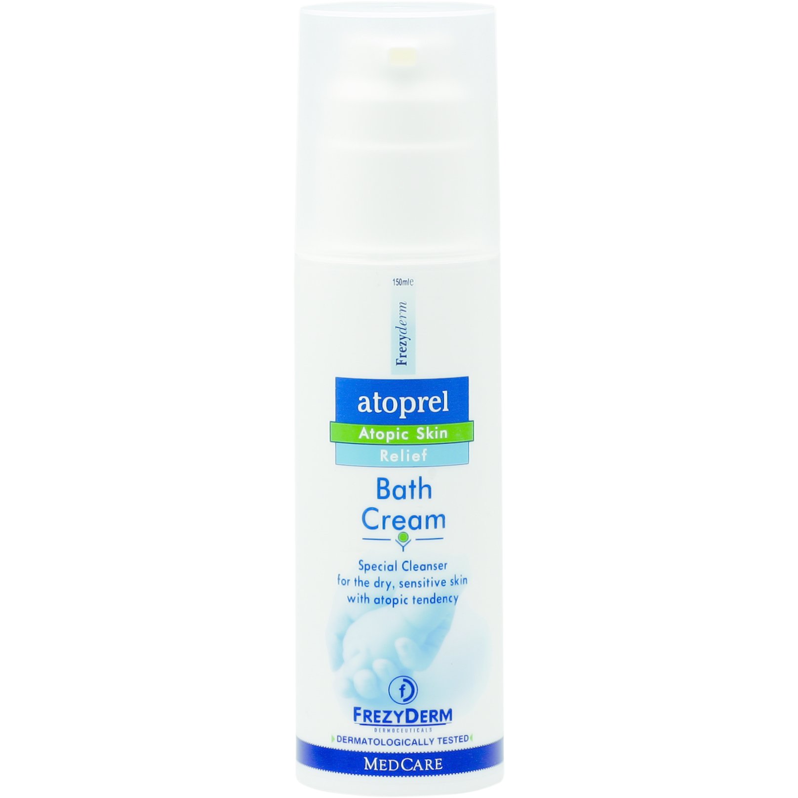 Frezyderm Atoprel Bath Cream Κρεμώδες Καθαριστικό για το Ξηρό Αντιδραστικό Ερεθισμένο Ατοπικό Δέρμα 150ml