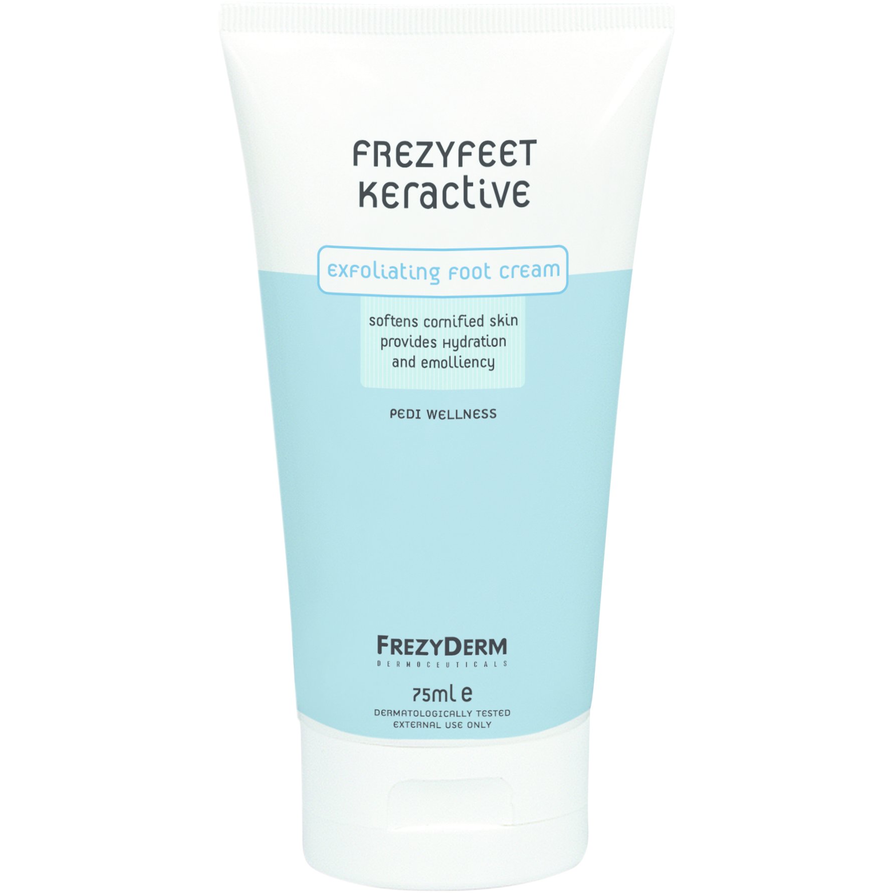 Frezyderm Frezyfeet Keractive Cream Απολεπιστική Κρέμα για Πόδια με Προβλήματα Σκληρύνσεων & Ξηροδερμίας 75ml