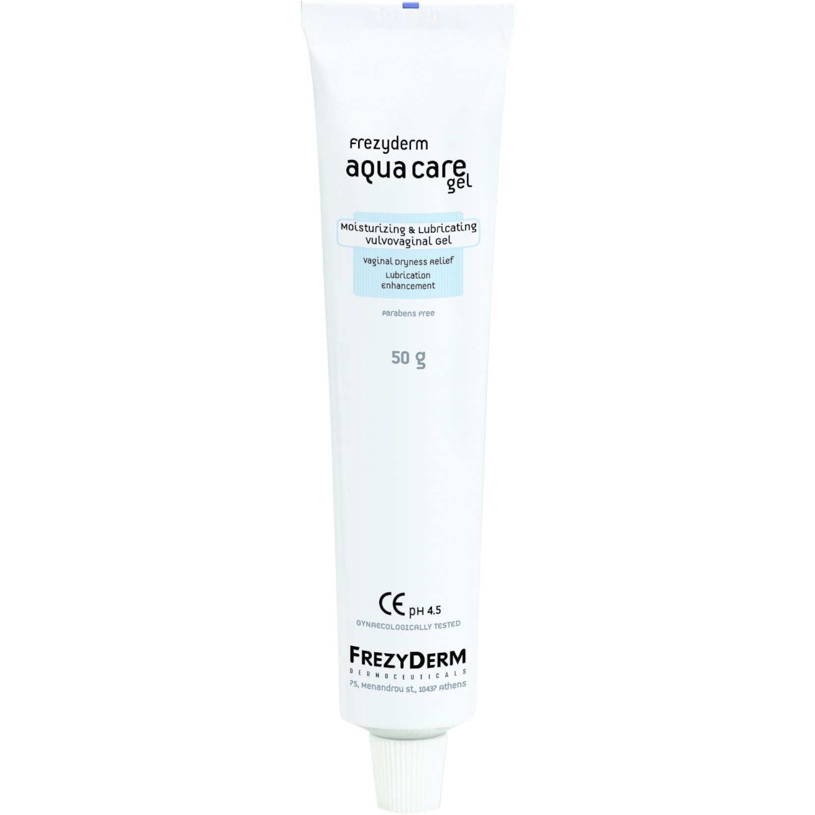 Frezyderm Aqua Care Vaginal Gel 4,5pH Ενυδατική & Λιπαντική Αιδοιοκολπική Γέλη 50ml