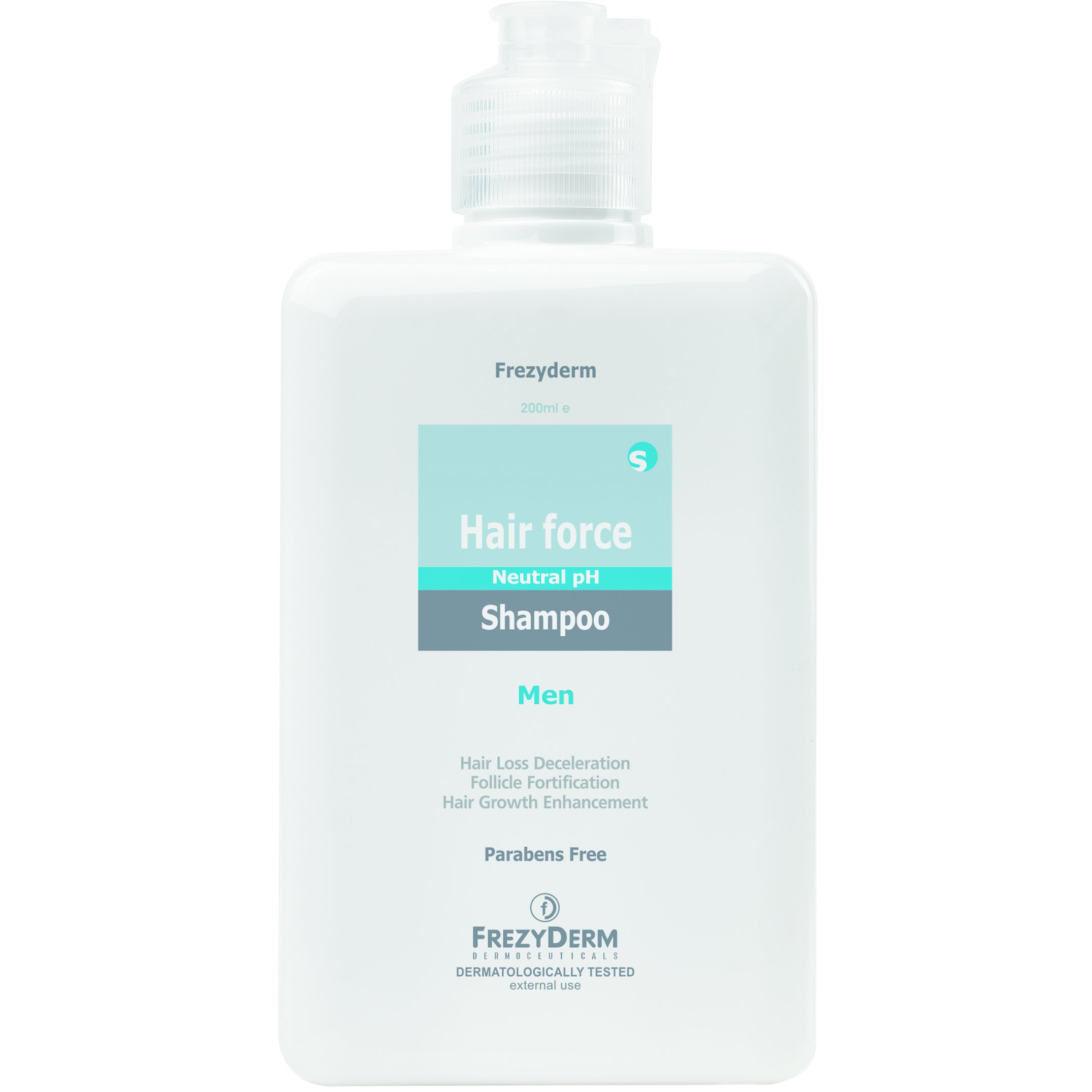 Frezyderm Σαμπουάν Hair Force Shampoo Men Τριχοτονωτικό Σαμπουάν Ειδικά Μελετημένο για Άνδρες 200ml