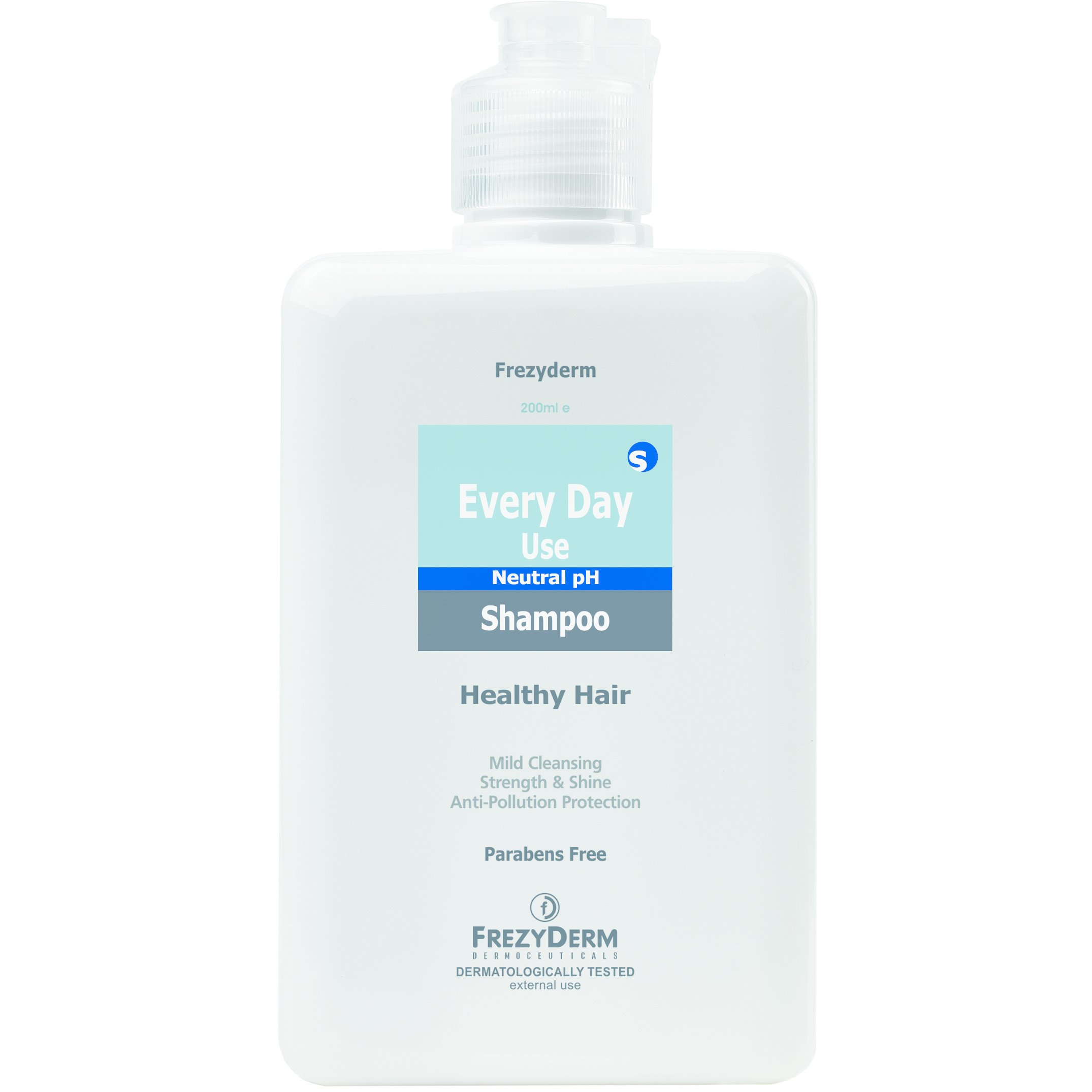 Frezyderm Hair Force Every Day Shampoo Απαλό Καθαριστικό Σαμπουάν για Συχνή Χρήση 200ml