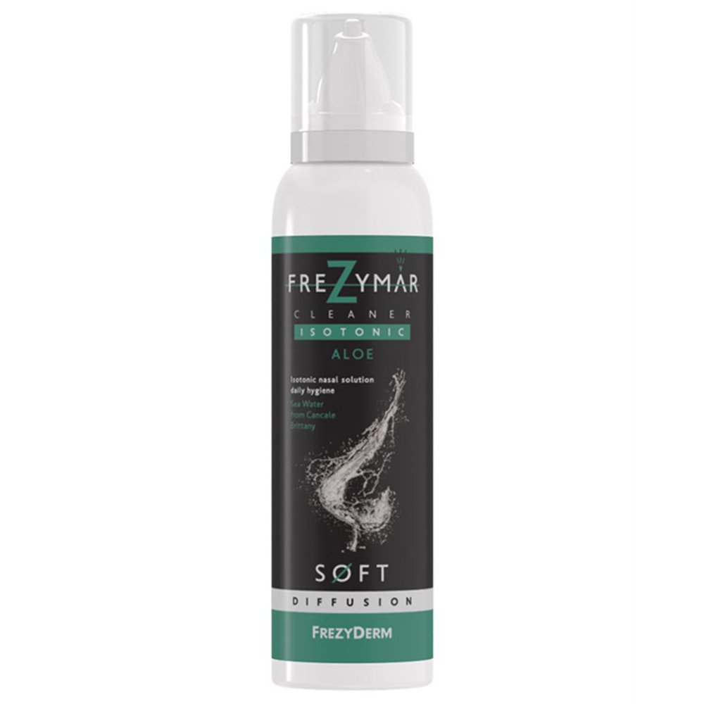 Frezyderm Frezymar Cleaner Isotonic Soft Diffusion Spray Ισότονο Ρινικό Αποσυμφορητικό Διάλυμα 100% Φυσικό με Θαλασσινό Νερό & Αλόη 120ml