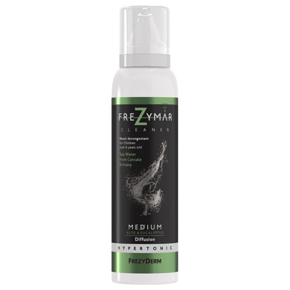 Frezyderm Frezymar Medium Aloe & Eucalyptus Cleaner Spray Ρινικό Σπρέι Αποσυμφόρησης Κατάλληλο για Ενήλικες & Παιδιά Από 6 Ετών 120ml