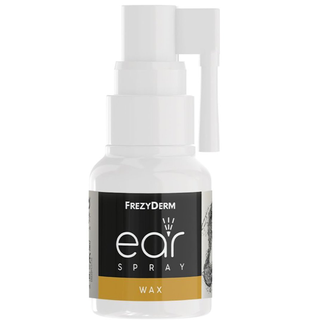 Frezyderm Ear Spray Wax Ωτικό Σπρέι που Μαλακώνει & Διαλύει τη Συσσώρευση του Κεριού στα Αυτιά Διευκολύνοντας την Εξαγωγή του 15ml