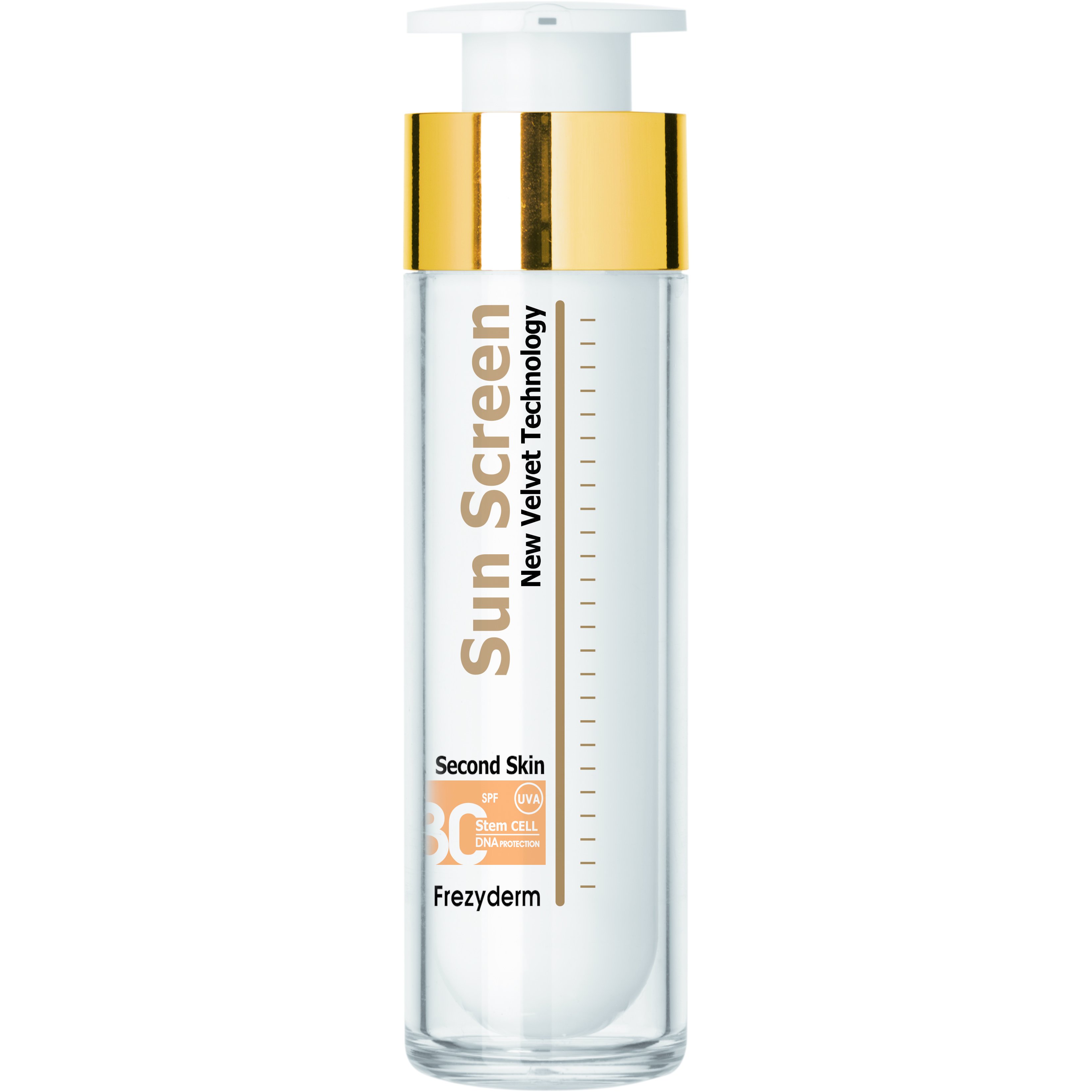Frezyderm Sun Screen Velvet Face Cream Spf30 Διάφανη Αντηλιακή Προσώπου Βελούδινης Υφής, Υψηλής Προστασίας 50ml