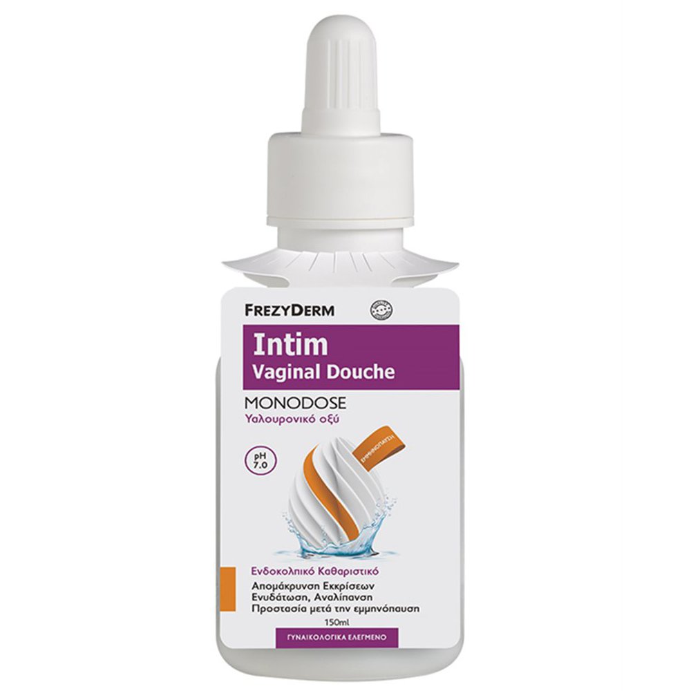 Frezyderm Frezyderm Intim Vaginal Douche Monodose Ενδοκολπικό Καθαριστικό για Απομάκρυνση Εκκρίσεων, Ενυδάτωση & Αναλίπανση 150ml