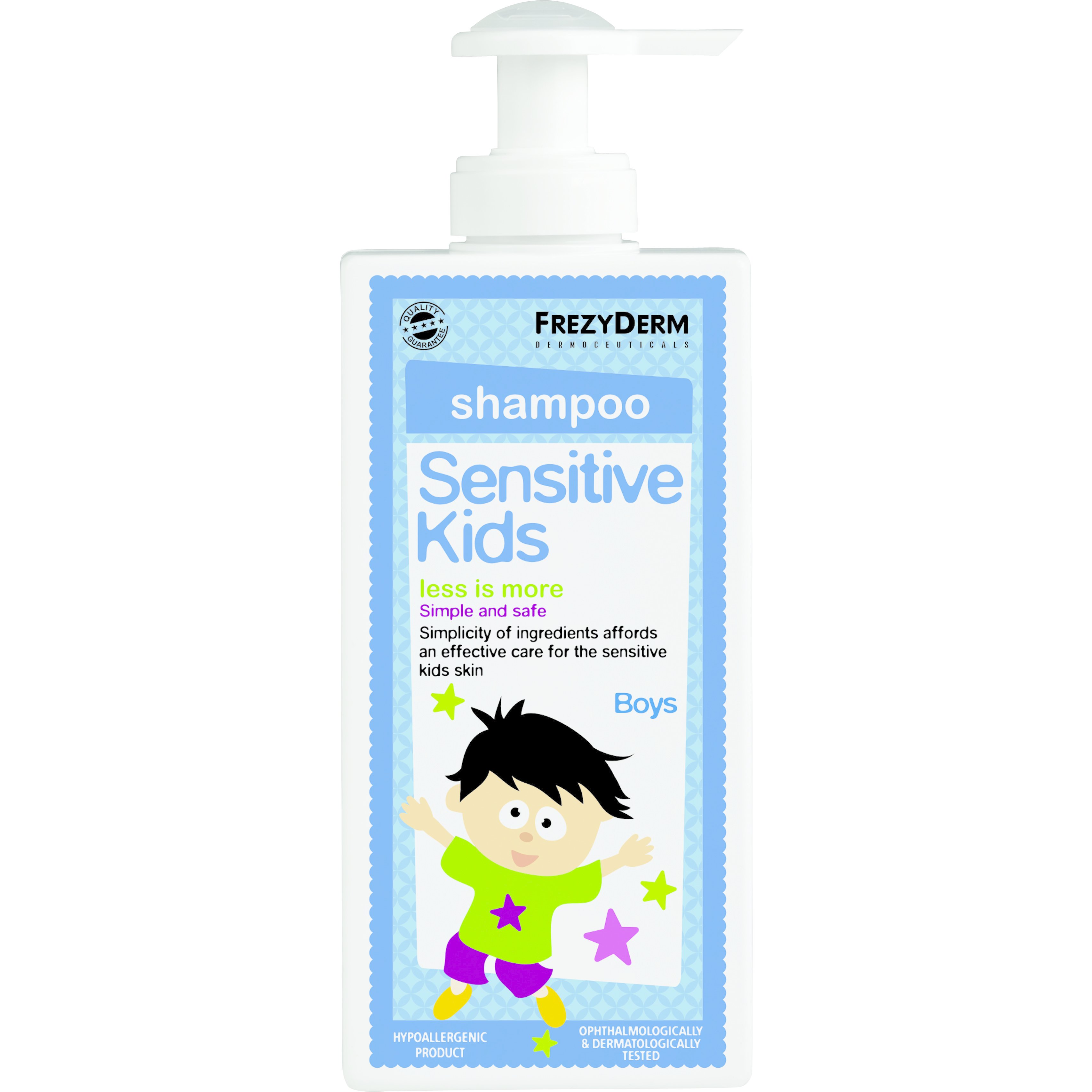 Frezyderm Frezyderm Sensitive Kids Shampoo for Boys Εξειδικευμένο Σαμπουάν για Αγόρια 200ml
