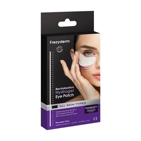 Frezyderm Revitalization Hydrogel Eye Patch Μάσκα Ματιών Υδρογέλης 4 ζεύγη