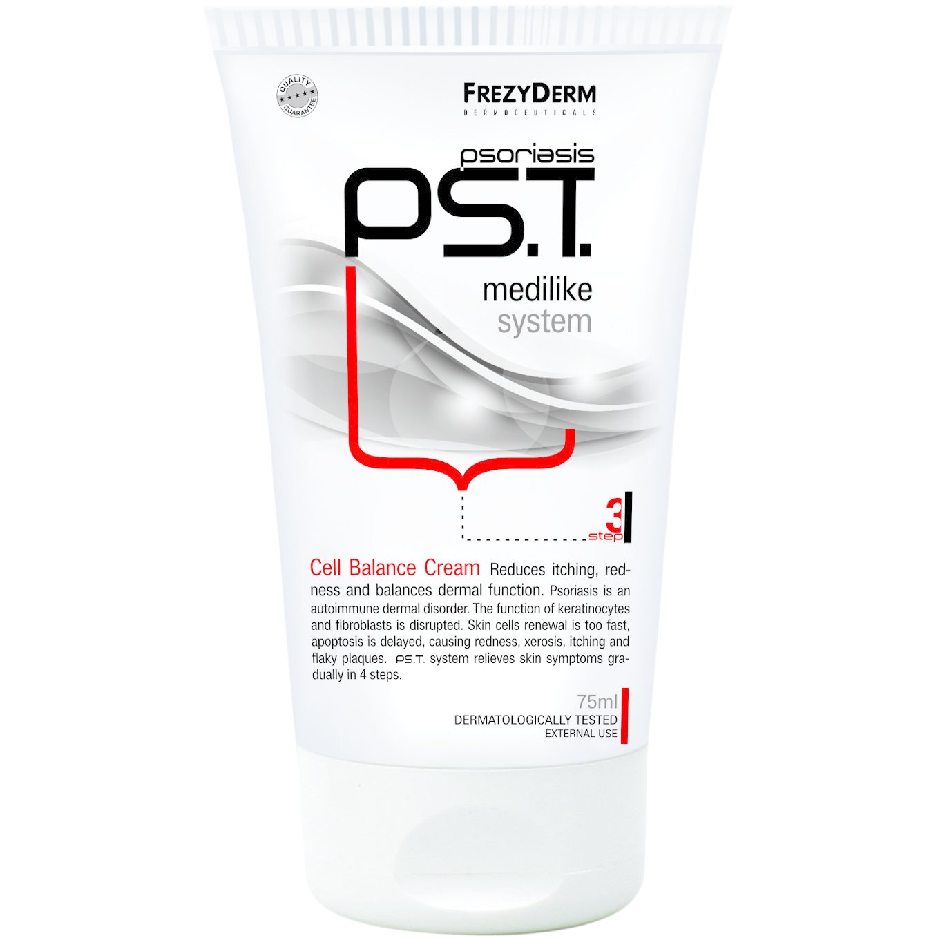 Frezyderm Psoriasis ps.t. Step 3 Cell Balance Cream Εξειδικευμένη Κρέμα Περιποίησης Σώματος Κατά της Ψωρίασης 75ml