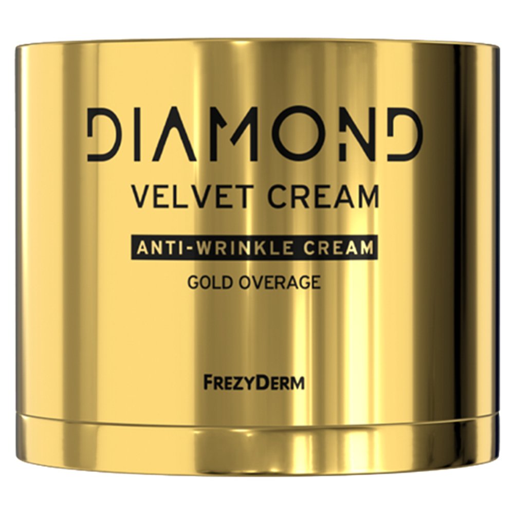 Frezyderm Diamond Velvet Anti-Wrinkle Gold Overage Cream Υπερενισχυμένη Αντιγηραντική Κρέμα που Αντιστρέφει την Εικόνα του Κουρασμένου Δέρματος 50ml