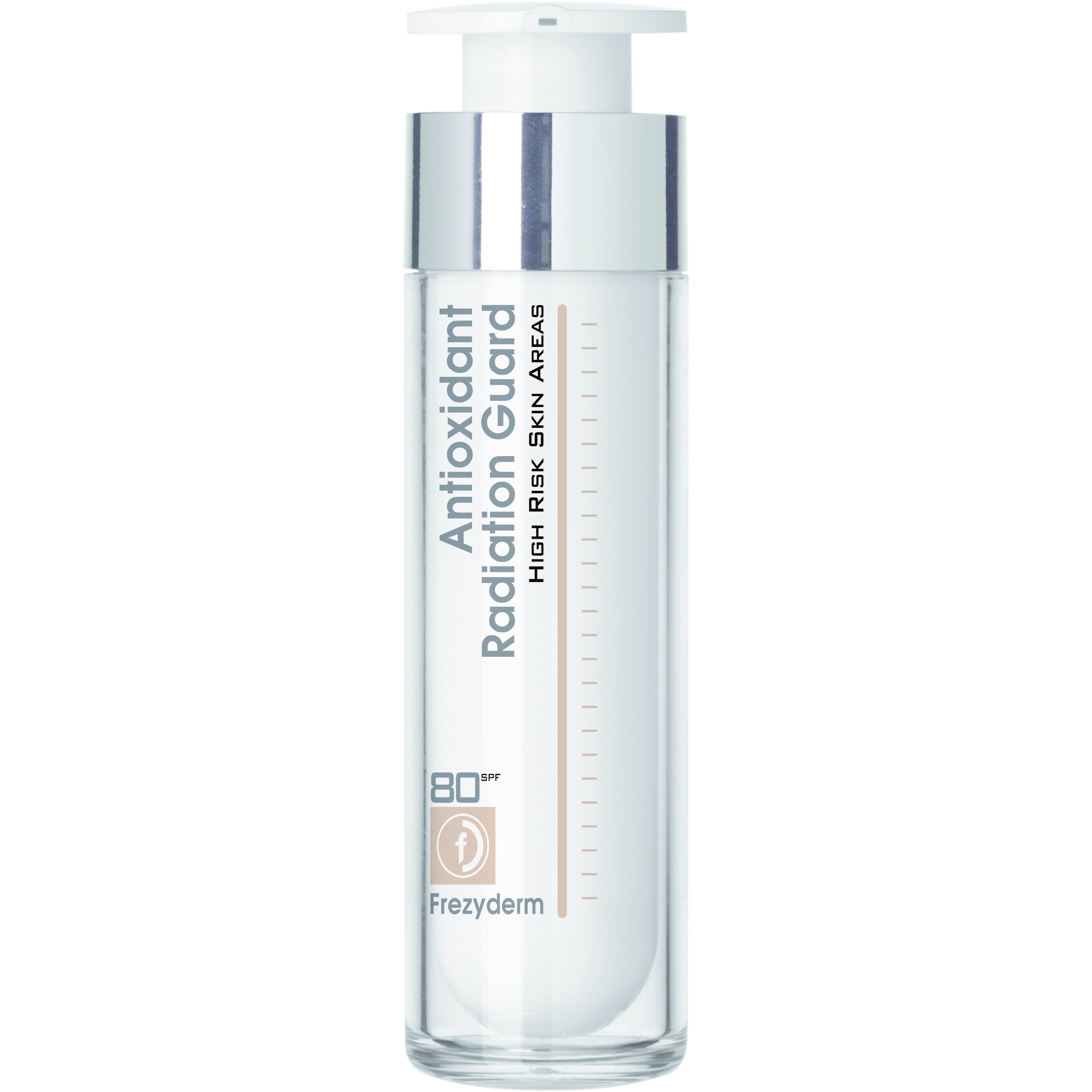 Frezyderm Antioxidant Radiation Guard Spf80 Αντηλιακή Κρέμα Πολύ Υψηλής Προστασίας Δερματικών Περιοχών Πολύ Υψηλού Κινδύνου 50ml