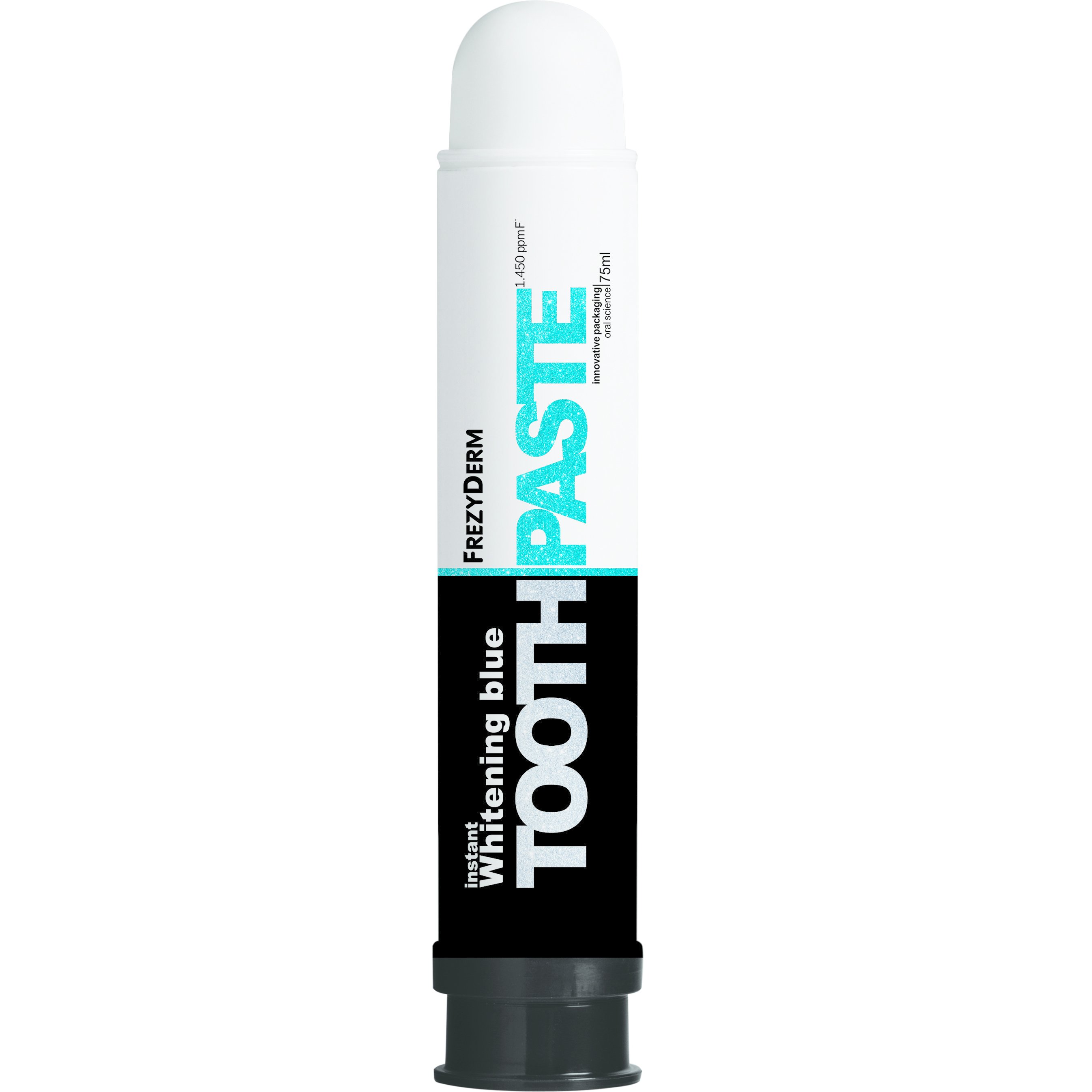 Frezyderm Instant Whitening Blue Toothpaste 75ml,Οδοντόπαστα για Άμεση Λεύκανση & Αστραφτερό Χαμόγελο