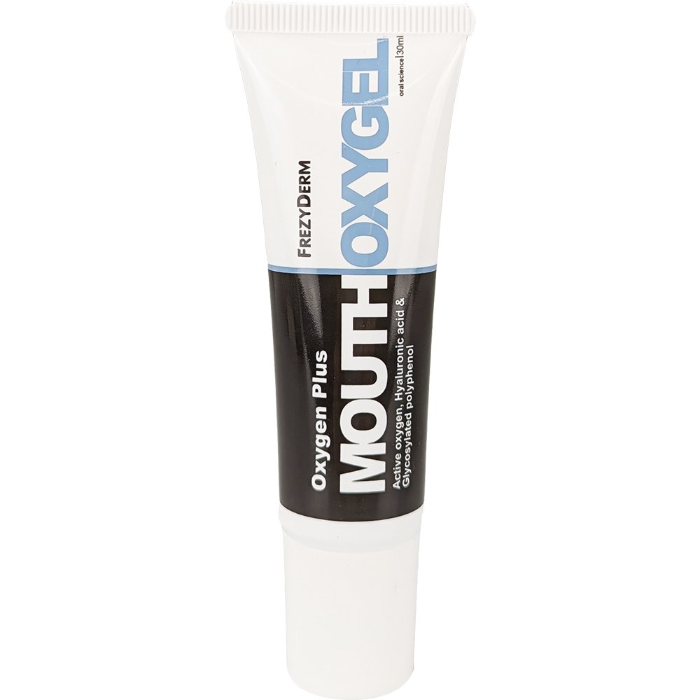 Frezyderm Oxygen Plus Mouthoxygel Τζελ Ενεργού Οξυγόνου για Τοπική Χρήση & Περιποίηση της Στοματικής Κοιλότητας με Αντιβακτηριακή & Αντιερεθιστική Δράση 30ml