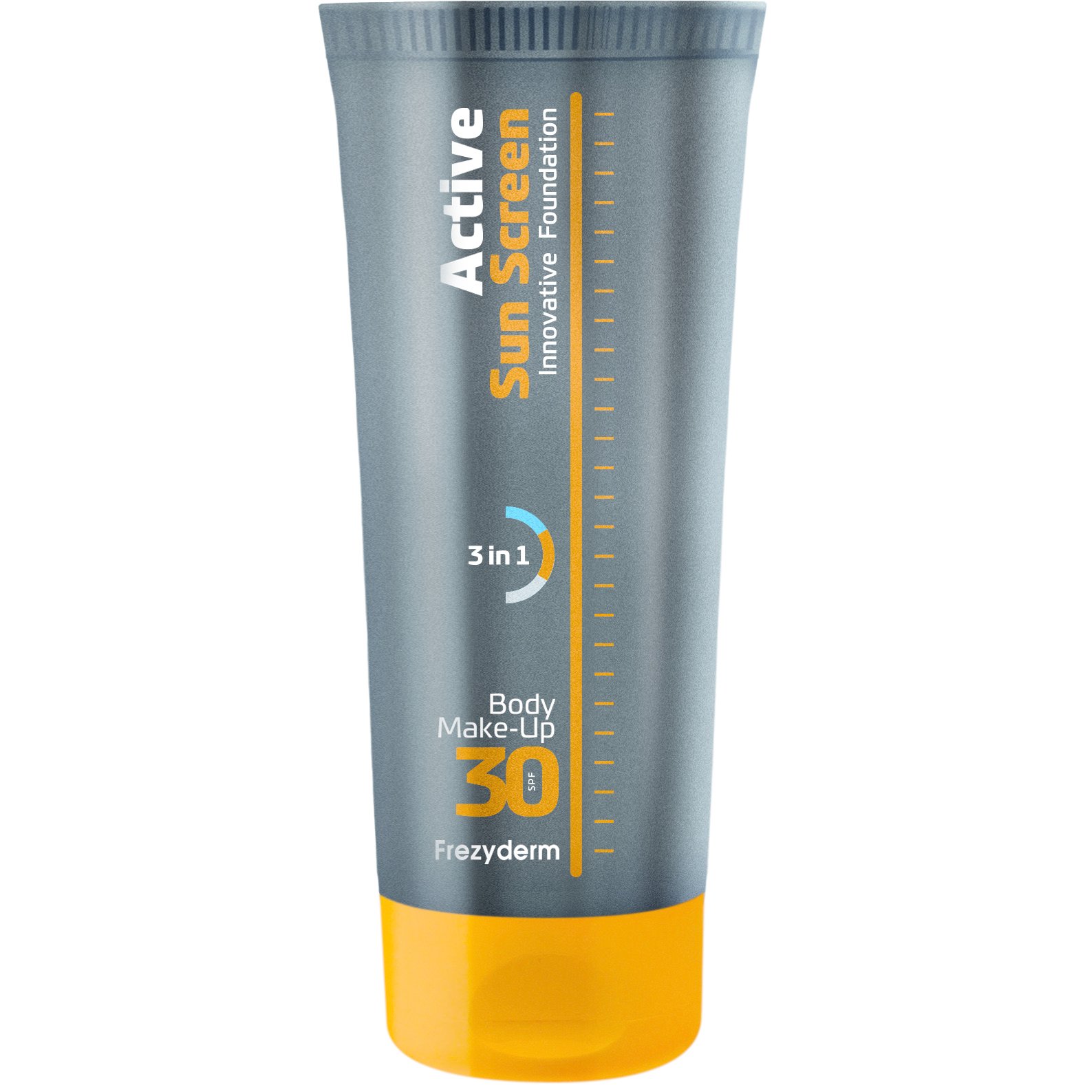 Frezyderm Active Sun Screen Body Foundation Spf30, Αντηλιακό Make-Up Σώματος Κατάλληλο για Όλες τις Δερματικές Αποχρώσεις 75ml