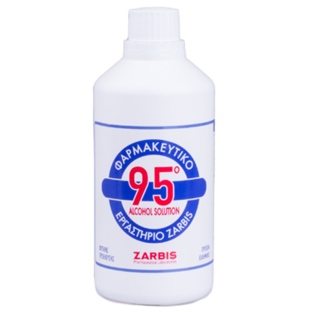 Zarbis Zarbis Alcohol Solution 95% Οινόπνευμα 95 Βαθμών 250ml