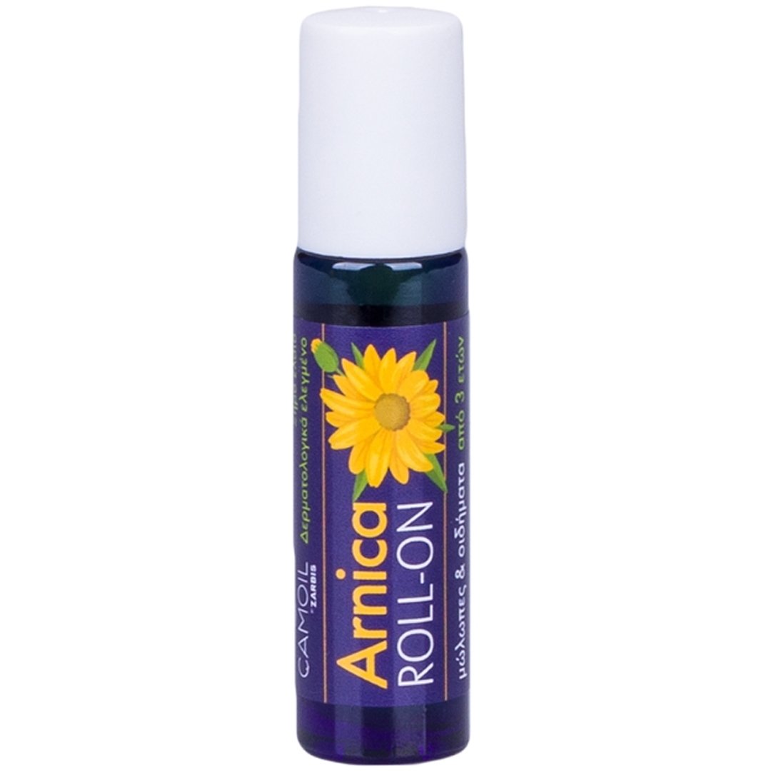 Camoil Zarbis Arnica Roll-On Ξηρό Έλαιο για Μώλωπες & Οιδήματα 10ml