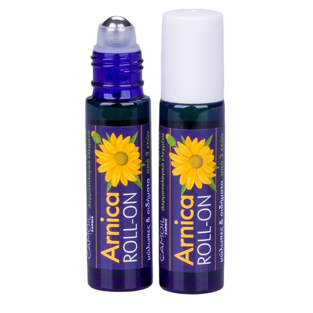 Camoil Zarbis Arnica Roll-On Ξηρό Έλαιο για Μώλωπες & Οιδήματα 10ml