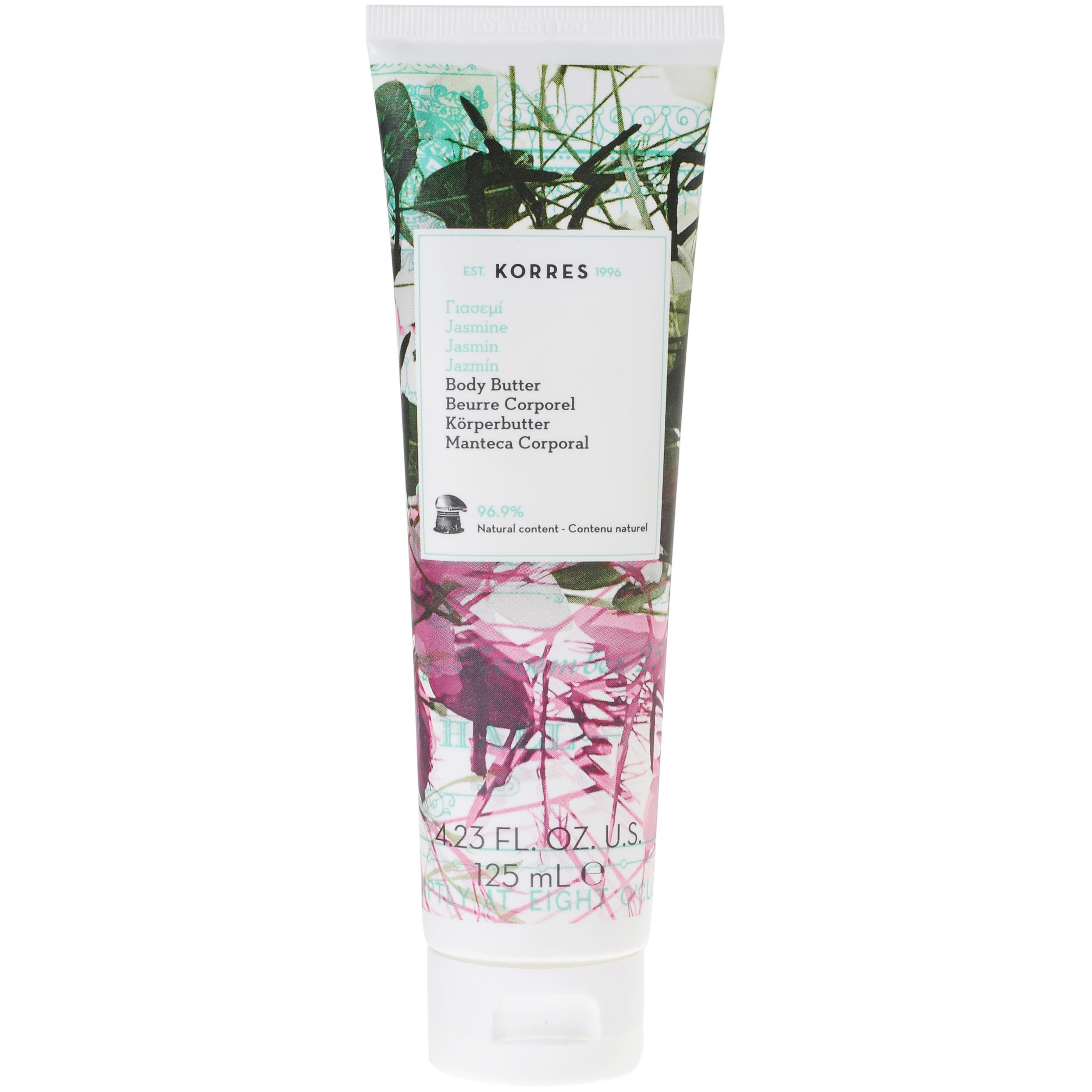 Korres Body Butter Γιασεμί Τροφή & Ενυδάτωση για ‘Ολο το Σώμα, Ιδανική για Αγκώνες Φτέρνες & Γόνατα 125ml