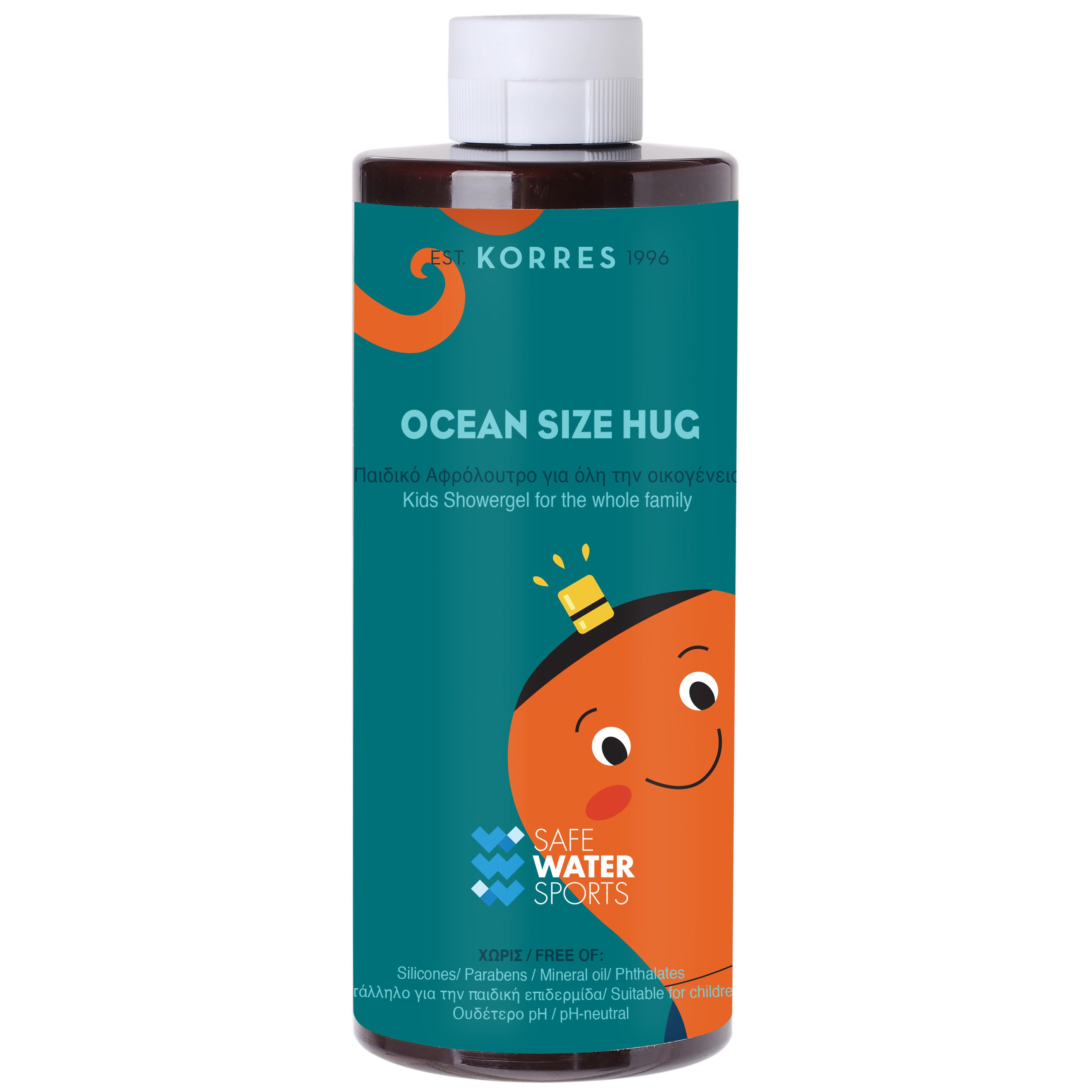 Korres Ocean Size Hug Παιδικό Αφρόλουτρο για Όλη την Οικογένεια 400ml