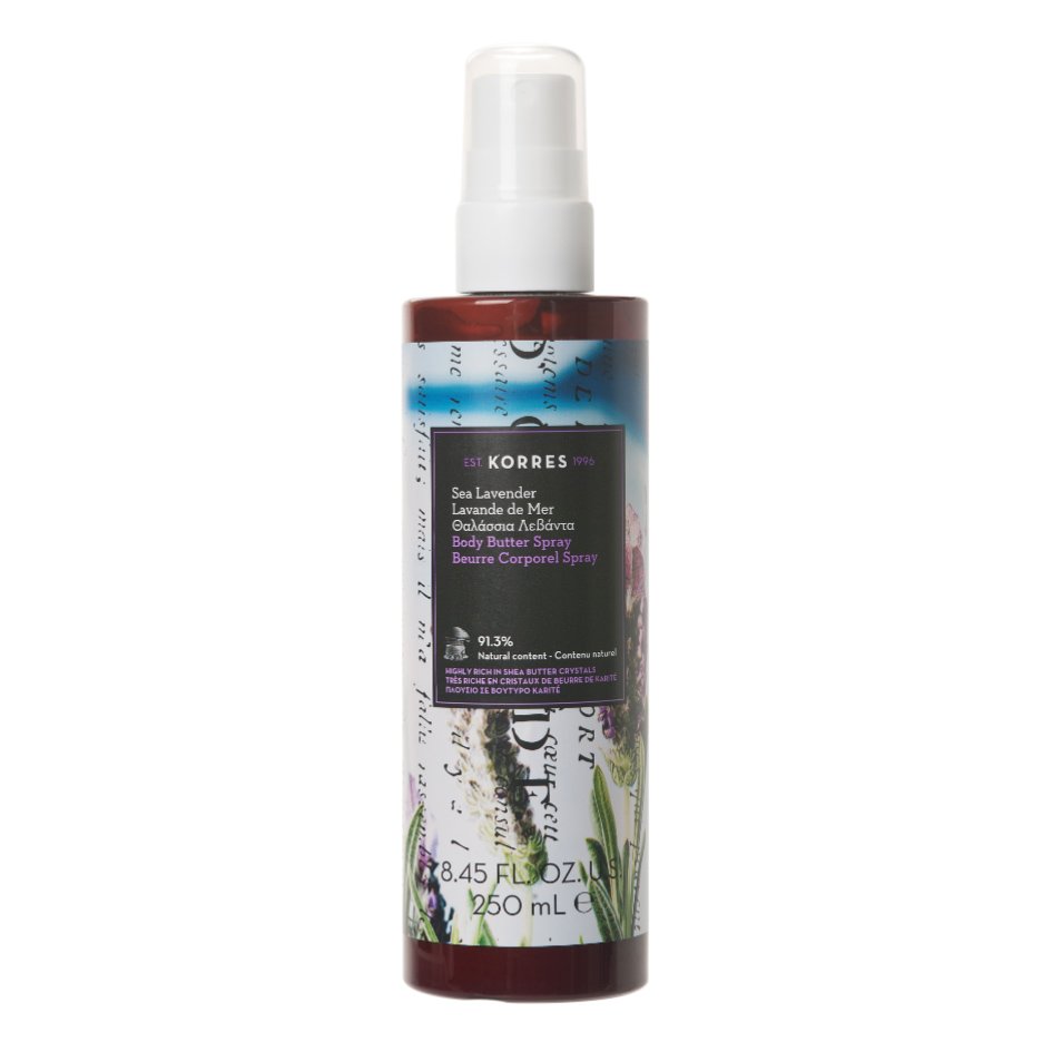 Korres Sea Lavender Body Butter Spray Ενυδατικό Butter Σώματος σε Μορφή Spray με Θαλάσσια Λεβάντα 250ml